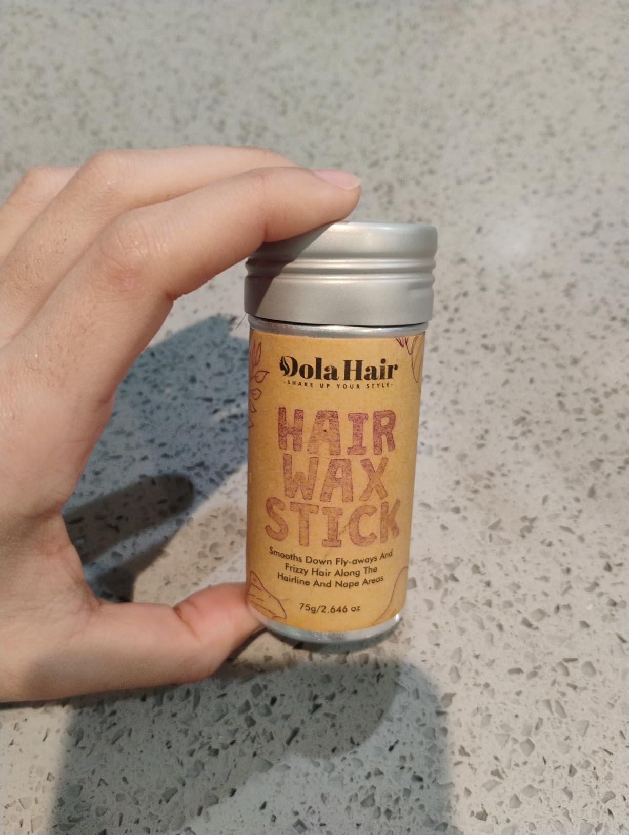 Dolahair Hair Wax Stick - Flyaway Control Styling Pomade for Kids, Women | Slick Back Hair Bun Maker and Hair Accessorie for Teen Girls (1 Pack of Wax) customer photo 2
