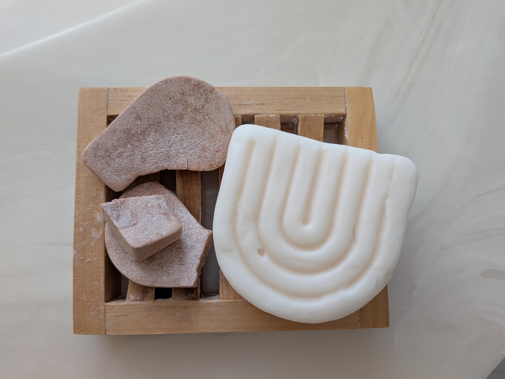 Kitsch Rice Water Solid Shampoo and Conditioner Set for Hair Growth - Strengthening Hair Care Duo w/ Rice Protein & Vitamins for Damage Repair - Paraben, Sulfate & Silicone Free, Made in USA customer photo 2