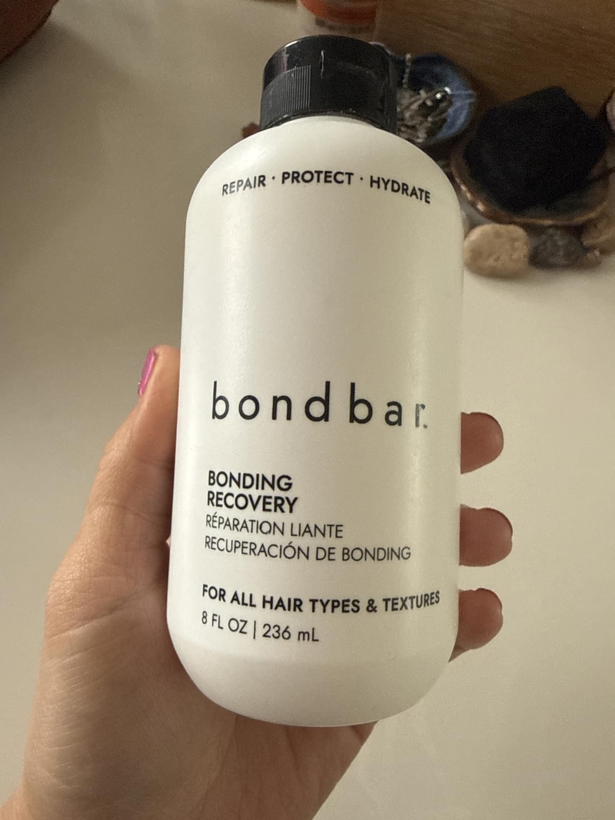 Bondbar Treatment for Damaged Hair, Repairs, Protects & Hydrates Colored or Chemically Treated Hair, Vegan, Cruelty-Free, 8 Fl. Oz. customer photo 1