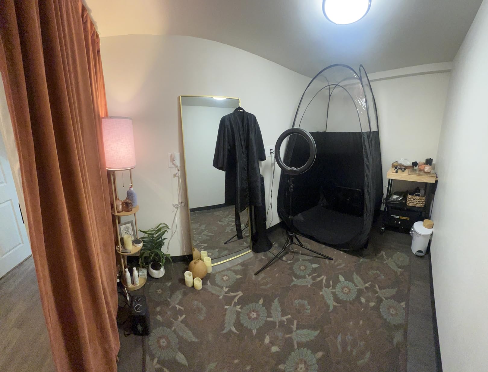 Naked Sun X-Fan Spray Tan Solution Overspray Extraction Fan and Black Tanning Tent Extractor Booth Bundle customer photo 1