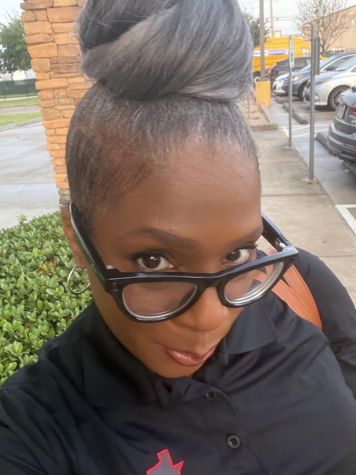 Long Yaki Straight Drawstring Ponytail for Black Women Synthetic Thick Black Kinky Straight Ponytail Hairpieces 20 inch Clip in Ponytail Extension for Girl Daily Use (1B Black) customer photo 1