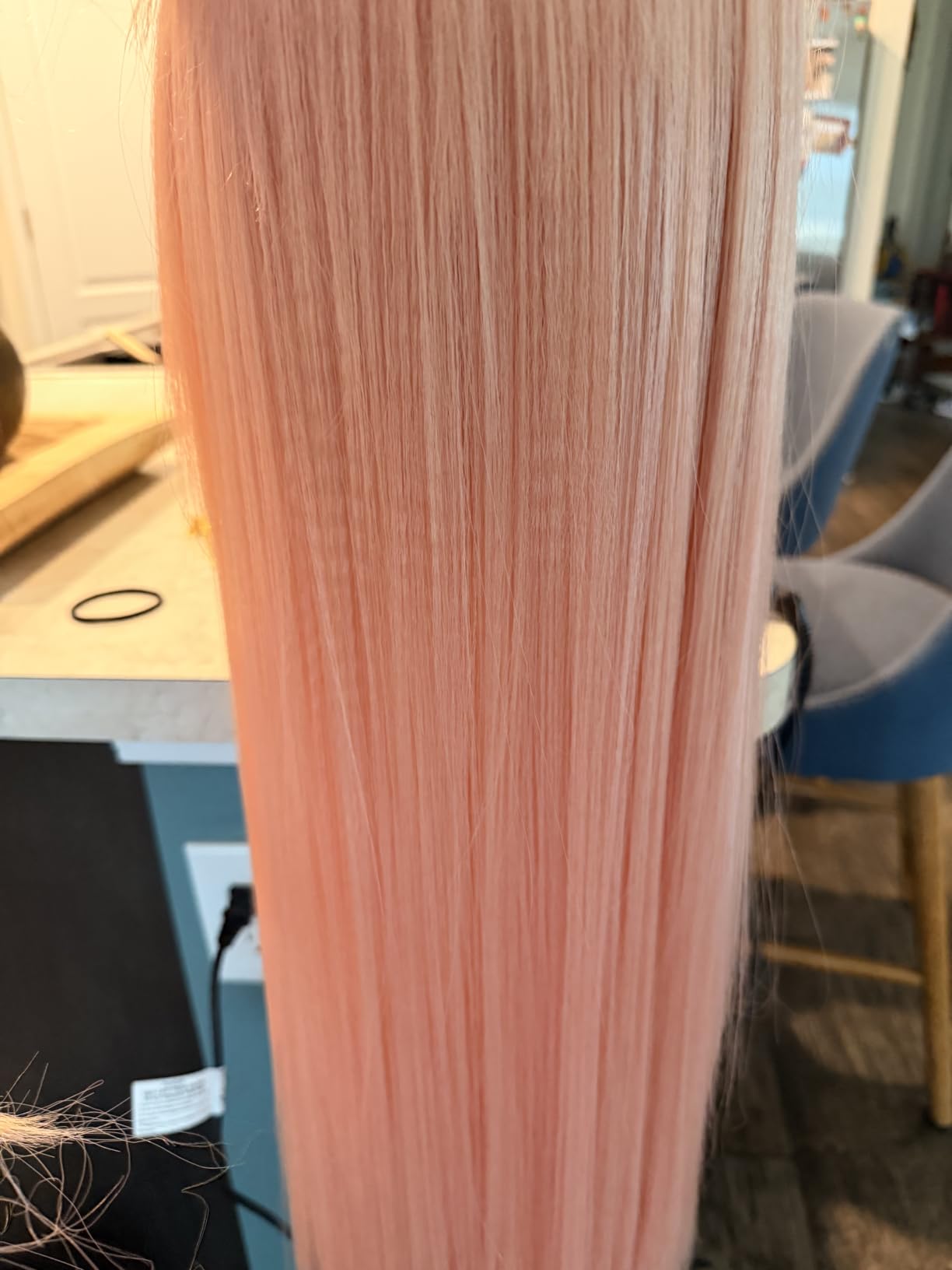 SAOSA Hair Crimper, Ceramic Crimping Iron with 5 Temp Settings (150℃-230℃), 30s Fast Heat, Dual Voltage Travel Volumizing Iron for 80s Retro Waves, Root Lift & Fluffy Texture, Glove Included customer photo 1
