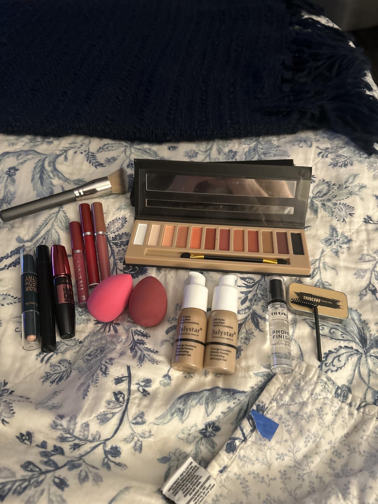 All in One Makeup Kit for Women Full Kit, Makeup Set 12 Colors Eyeshadow, Foundation & Primer, Lipsticks, Eyeliner, Mascara, Contour Stick, Brow Soap, Brush & Sponge, Make Up Gift Set for Women, Teens customer photo 2