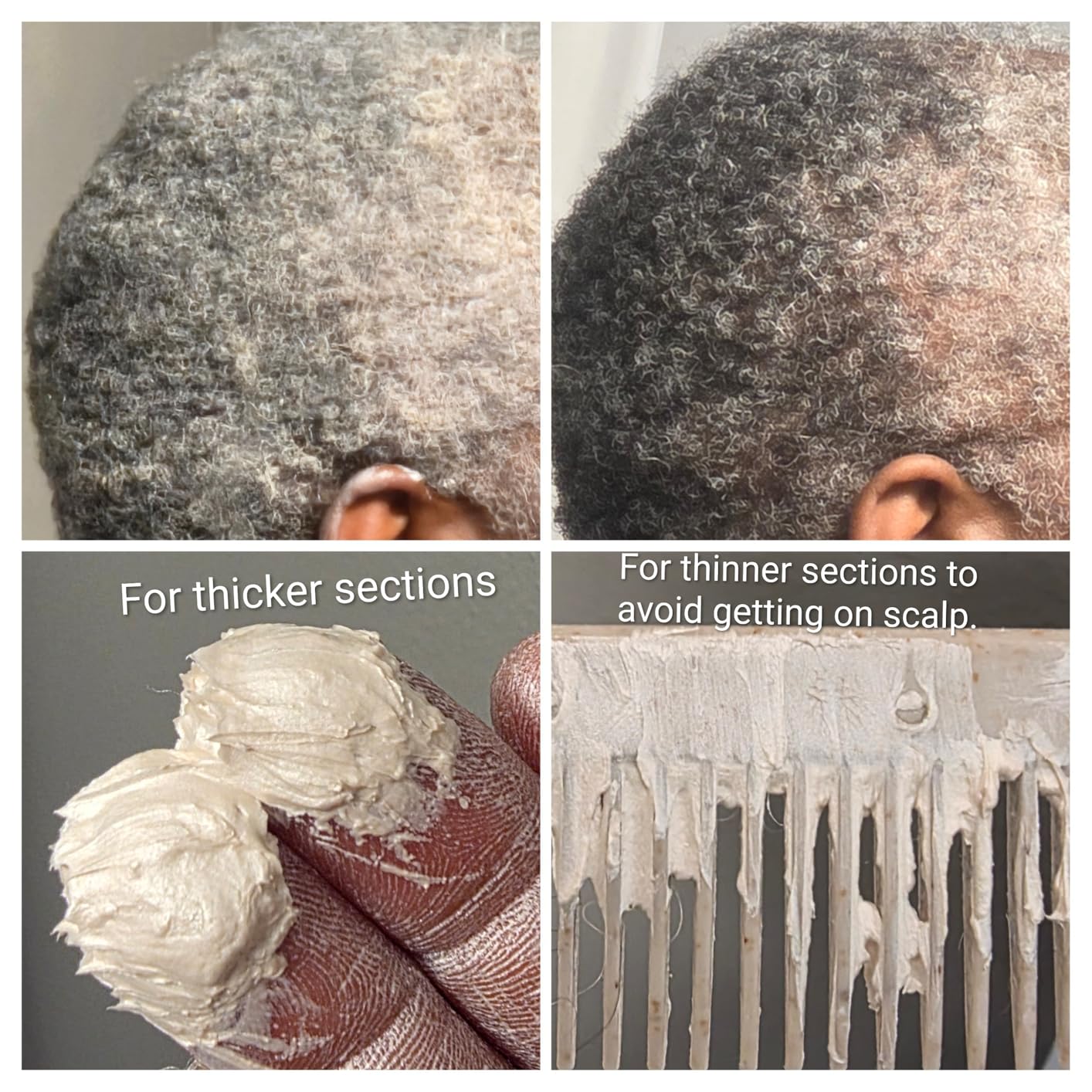 Temporary Silver Gray Hair Spray Color Wax 4.23 oz, Instant Natural Hairstyle Cream Dye, Disposable Coloring Mud for Men Women Youth, Grey Styling Pomades, Party Cosplay DIY Halloween customer photo 2