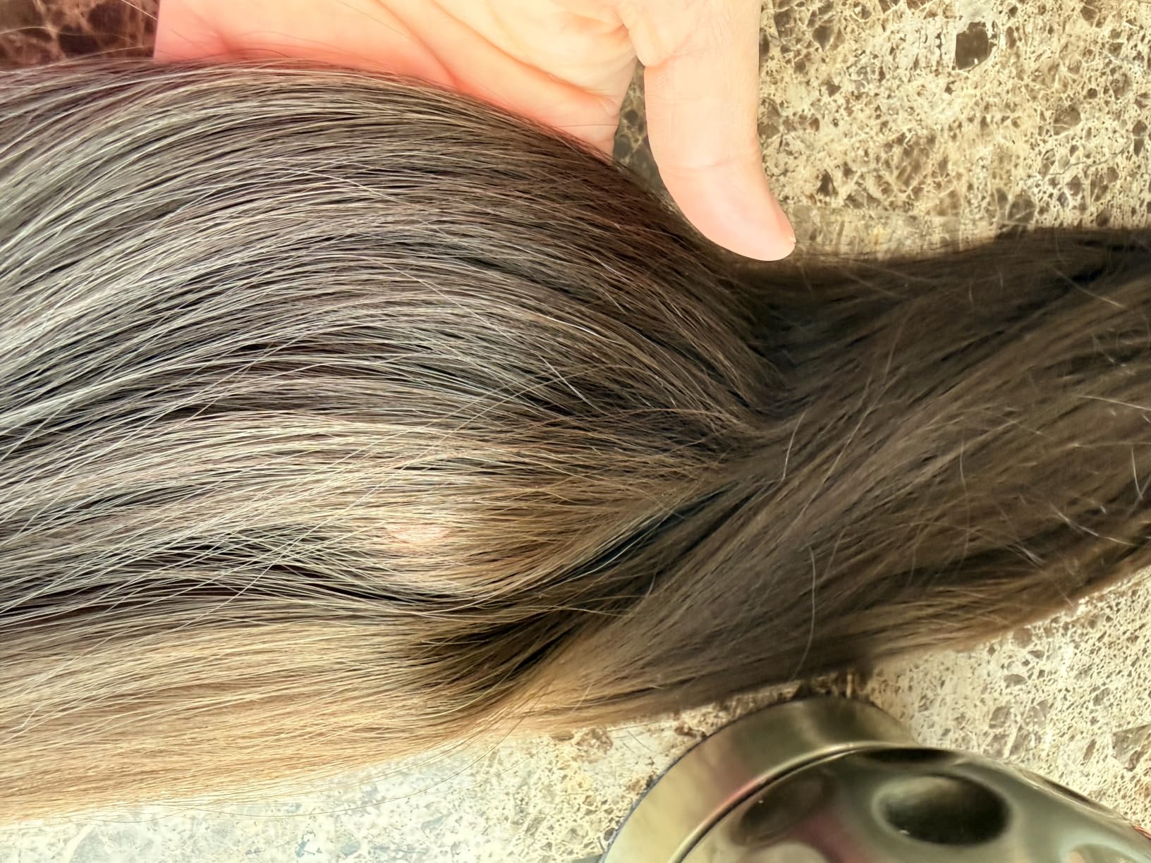 Ponytail Extension, 36 Inch Long Straight Drawstring Ponytail Synthetic Hairpieces Fake Pony Tails Clip in Hair Extension customer photo 2