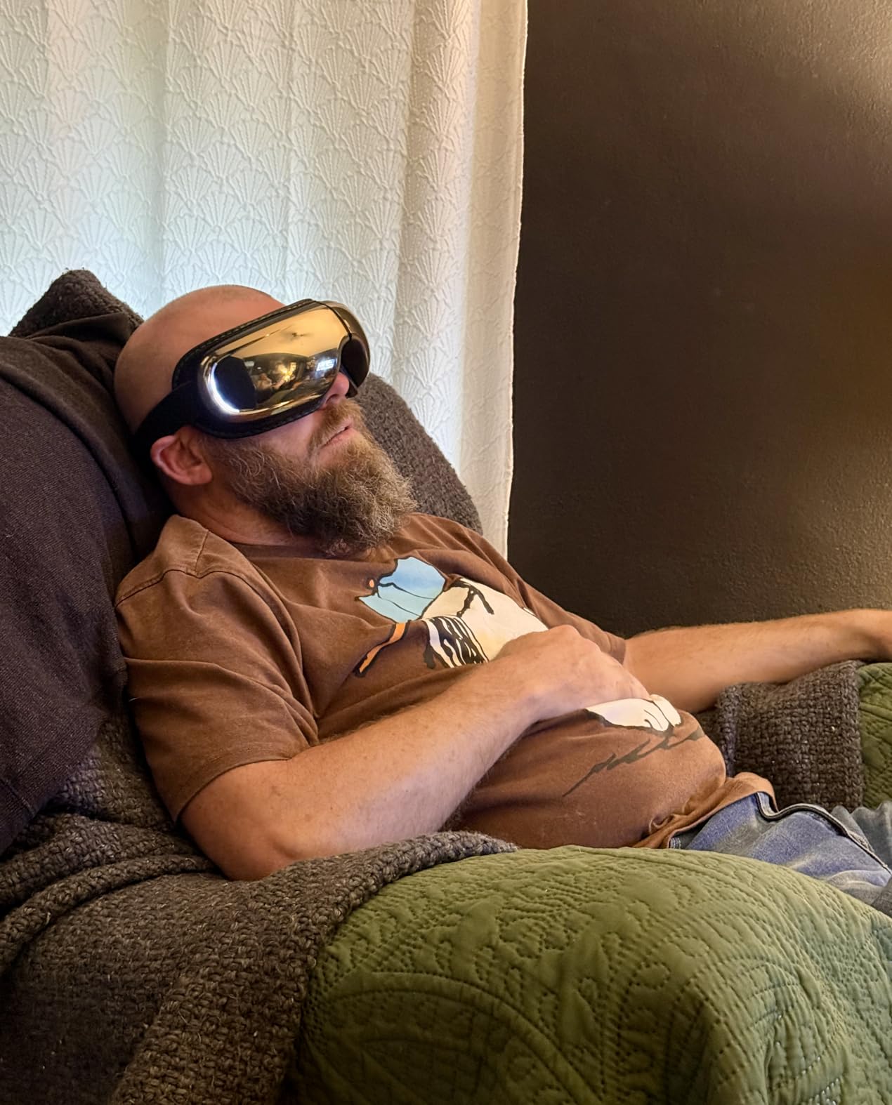 RENPHO Eyeris 3 Eye Massager with Heat and Cooling, Massaging Eye Mask customer photo 1