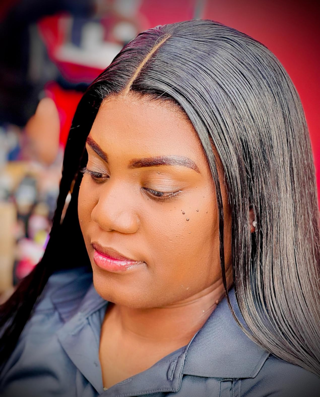 Straight Lace Closure Human Hair 4x4 HD Lace Closure 10 Inch Unprocessed Brazilian Virgin Hair Lace Frontal Free Part Closure Pre Plucked Natural Black customer photo 2