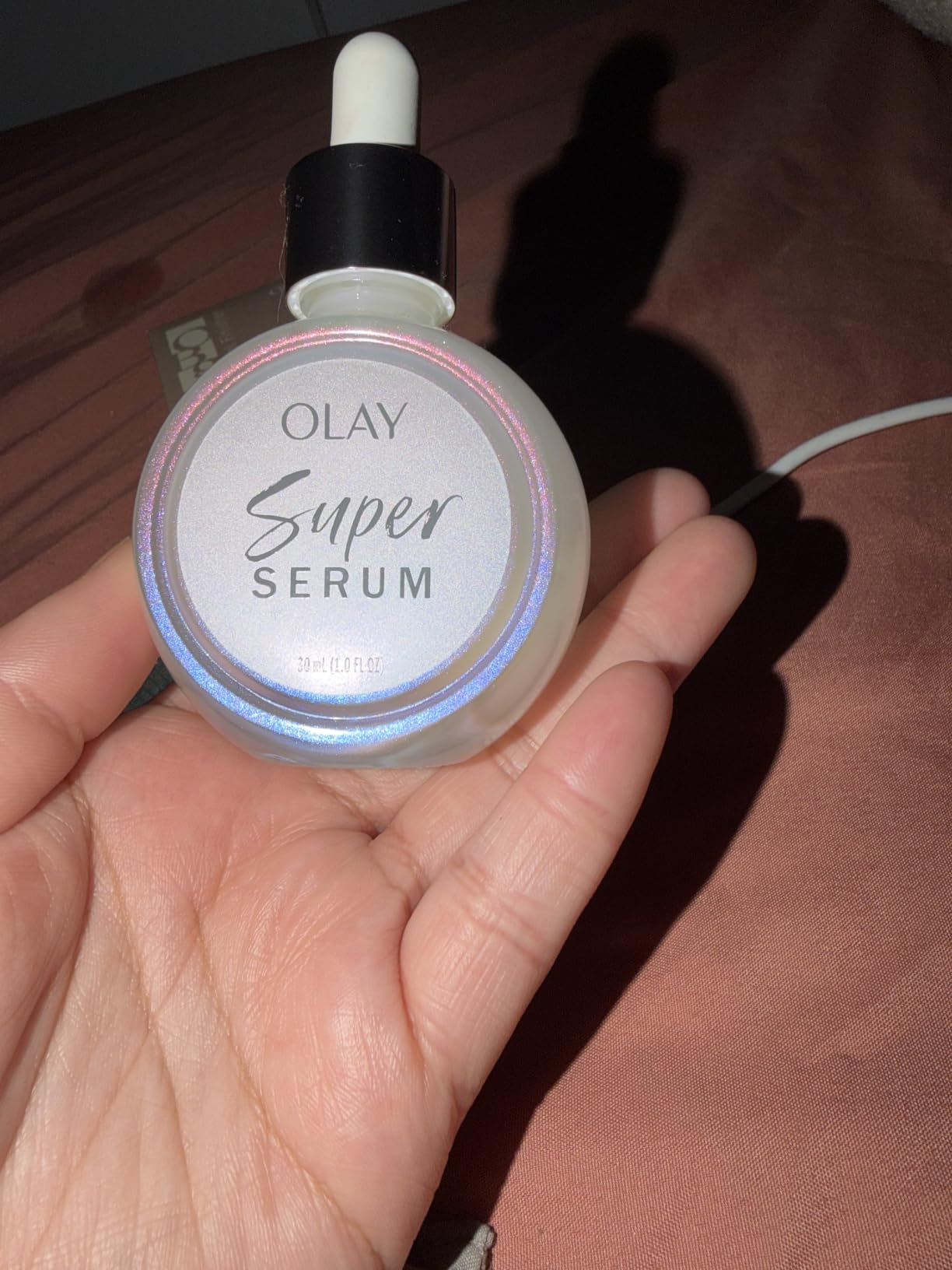 Olay Super Serum - Glow Serum for Face - Activated Niacinamide, Vitamin C & E, Collagen Peptide, AHA - 5-in-1 Benefits - Brightens, Hydrates, Smooths, Firms, Evens Tone, Proactive Anti-Aging, 1.0 Oz customer photo 2