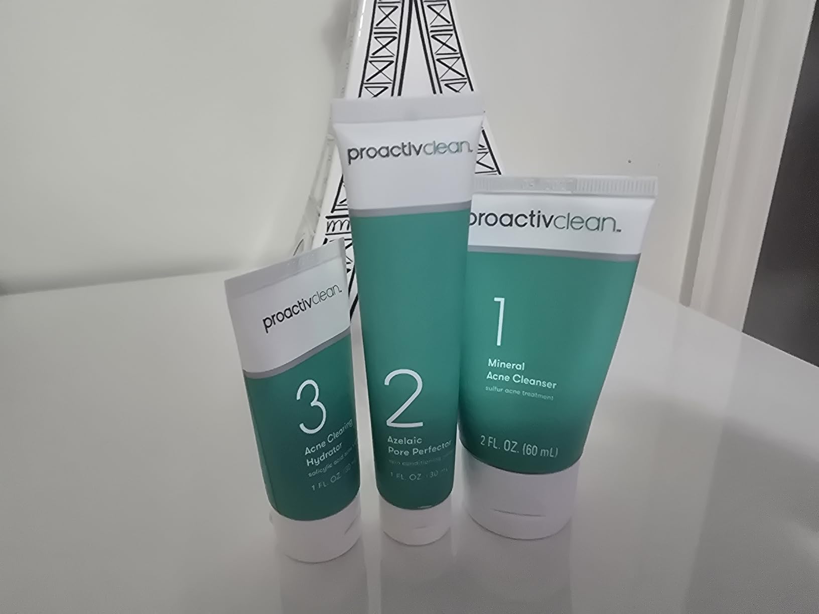 Proactiv Clean 3 Step Acne Routine w/ Pimple Patches- Sulfur Acne Treatment Cleanser, Azelaic Acid Serum, and Facial Moisturizer for Sensitive, Acne-Prone Skin- 30 Day Acne Kit with Pimple Patches customer photo 2