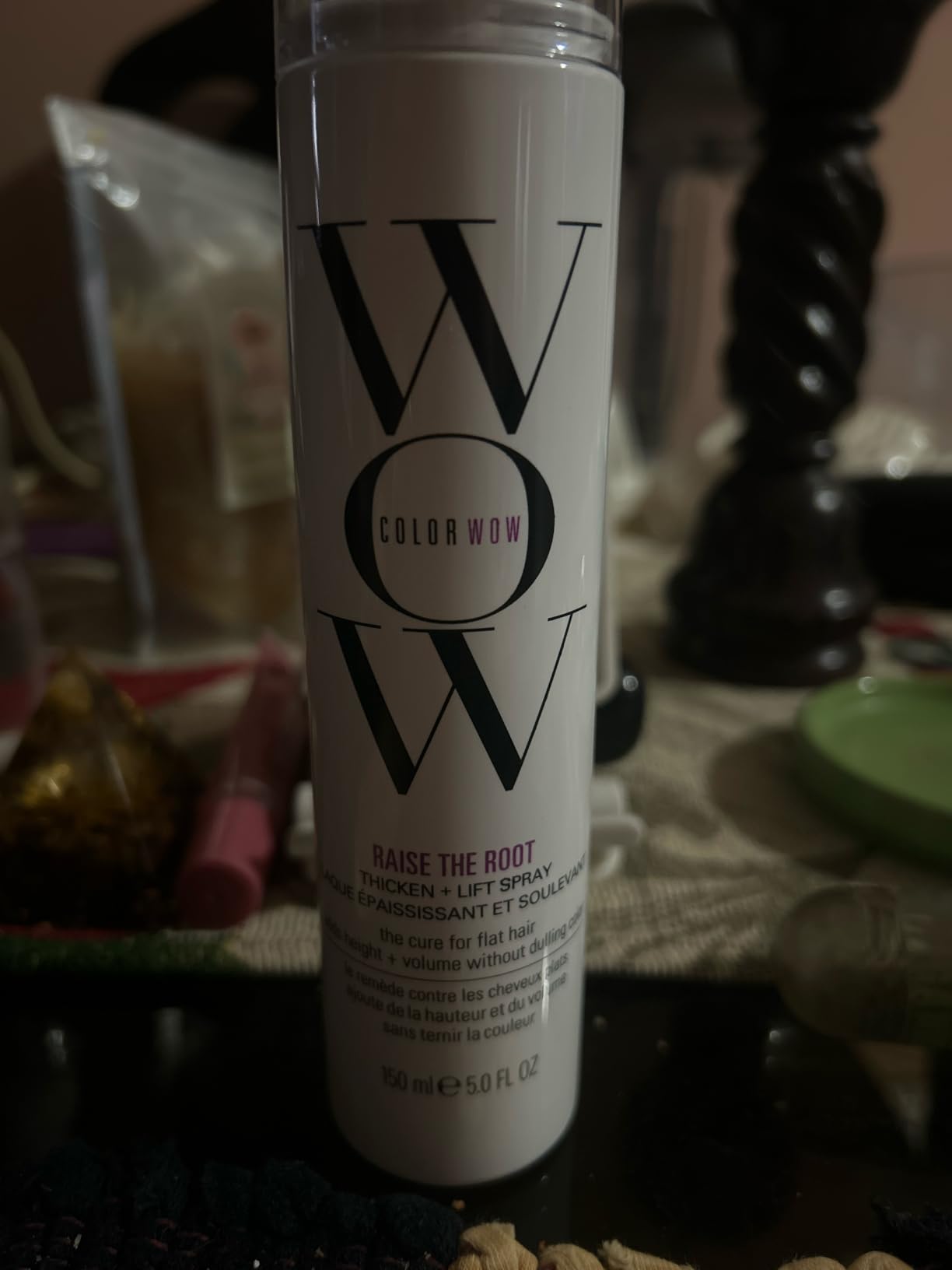 COLOR WOW Raise the Root Thicken + Lift Spray, 1.7 fl oz All-Day Volume for Fine, Flat Hair without Dulling Color customer photo 2