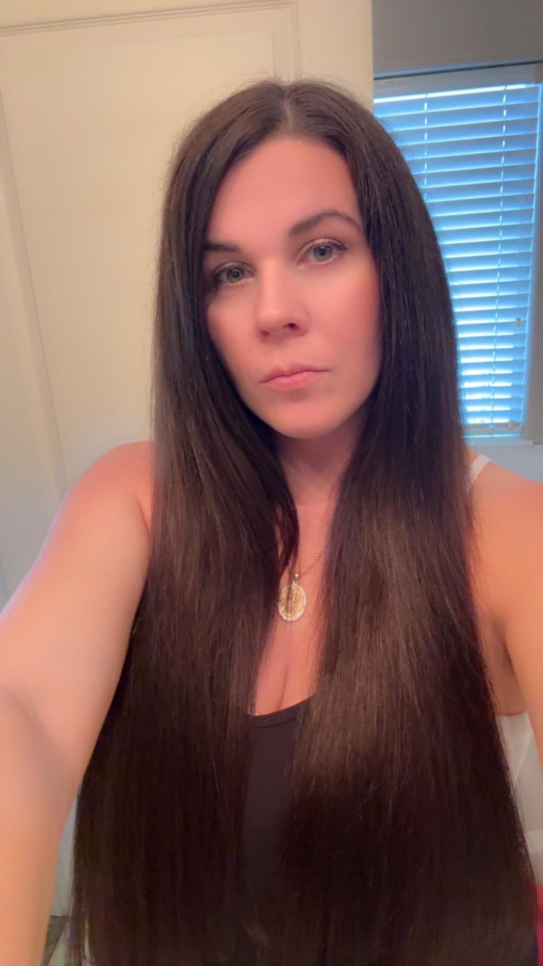 Moresoo Tape in Hair Extensions Ombre Human Hair Tape in Extensions Balayage Dark Brown to Medium Brown Mix with Blonde Human Hair Extensions Glue in Real Hair 18 Inch #4/6/613 20pcs 50g customer photo 1