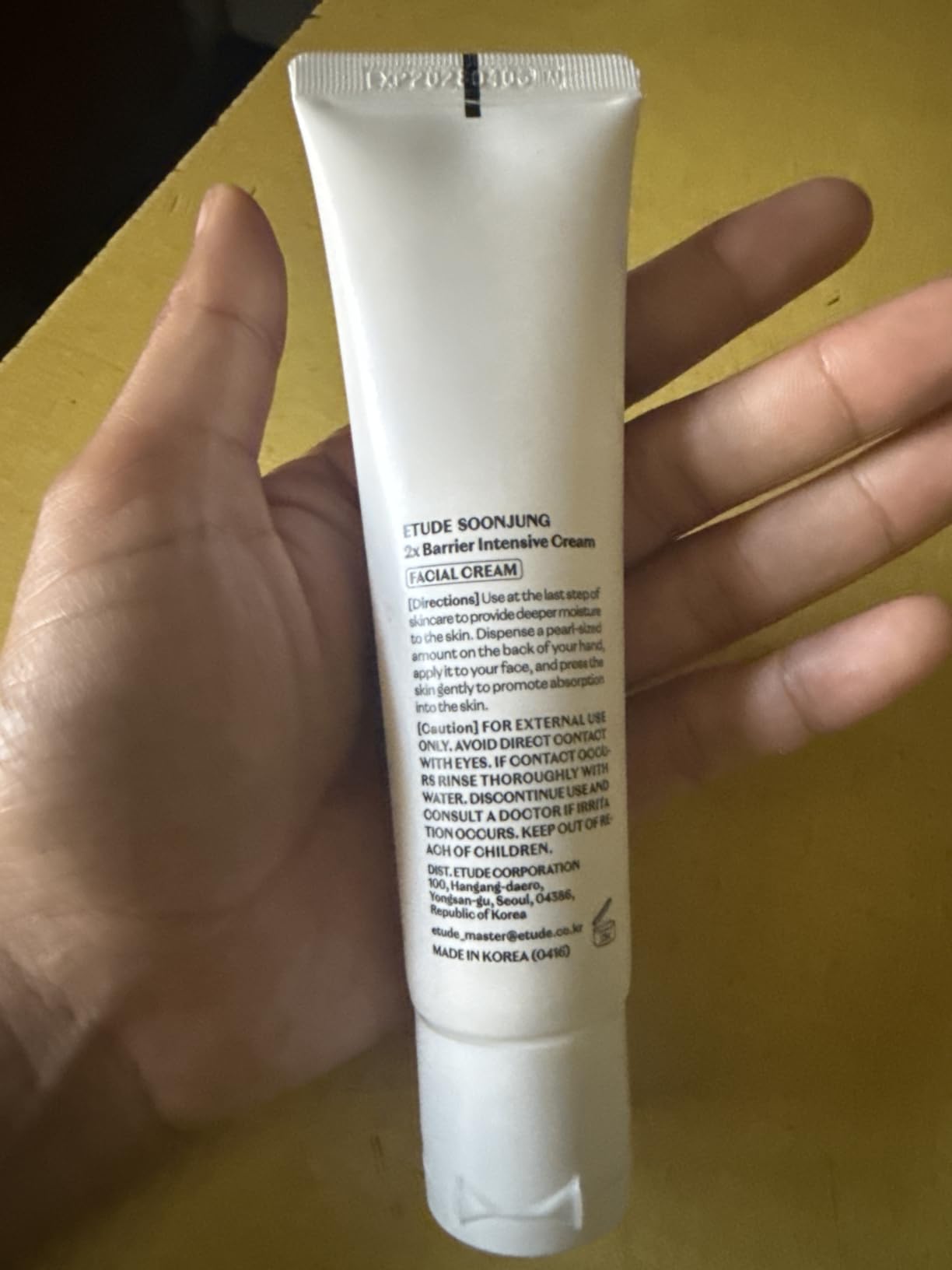 ETUDE SoonJung 2x Intensive Cream Duo Set for Barrier Repair | Madecassoside & Panthenol for Soothing, Face Moisturizer for Sensitive Skin, pH Balanced, Hypoallergenic customer photo 1