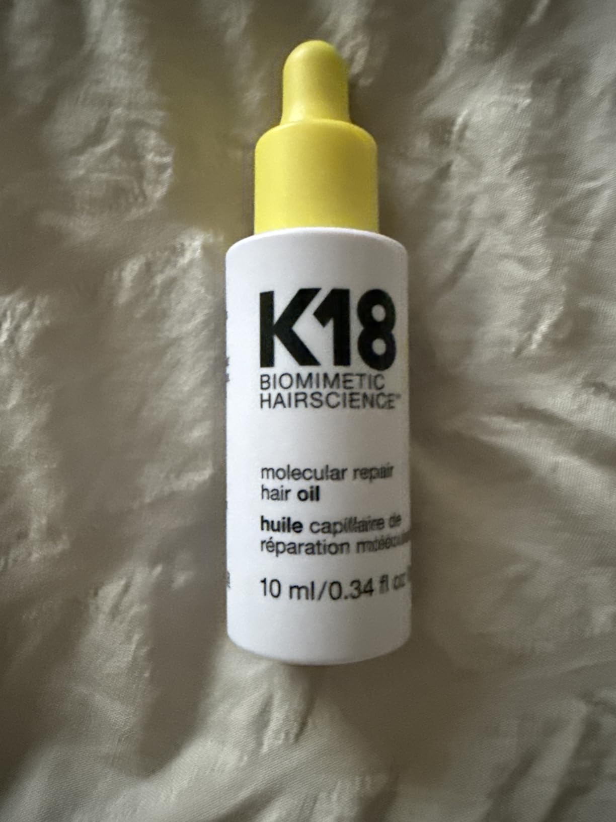 K18 Molecular Repair Hair Oil, Weightless Oil for Stronger, Healthier Hair, Suitable For All Hair Types customer photo 2