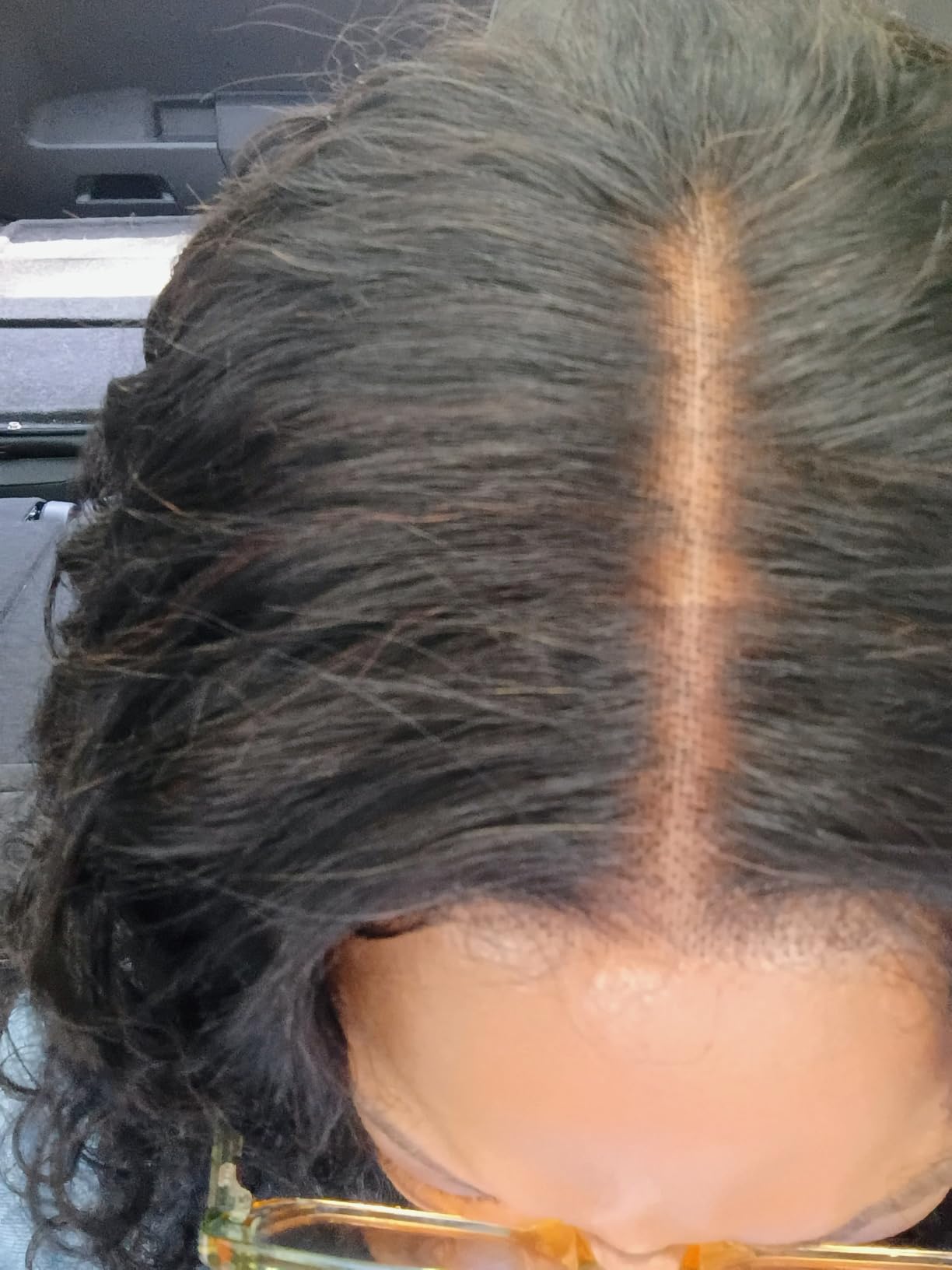 UNICE Bye Bye Knots Glueless Wig Pre Plucked Pre Cut Water Wave 7x5 Lace Front Wigs Human Hair Wet and Wavy Put on and Go Glueless Human Hair Wig 150% Density 18 inch customer photo 1