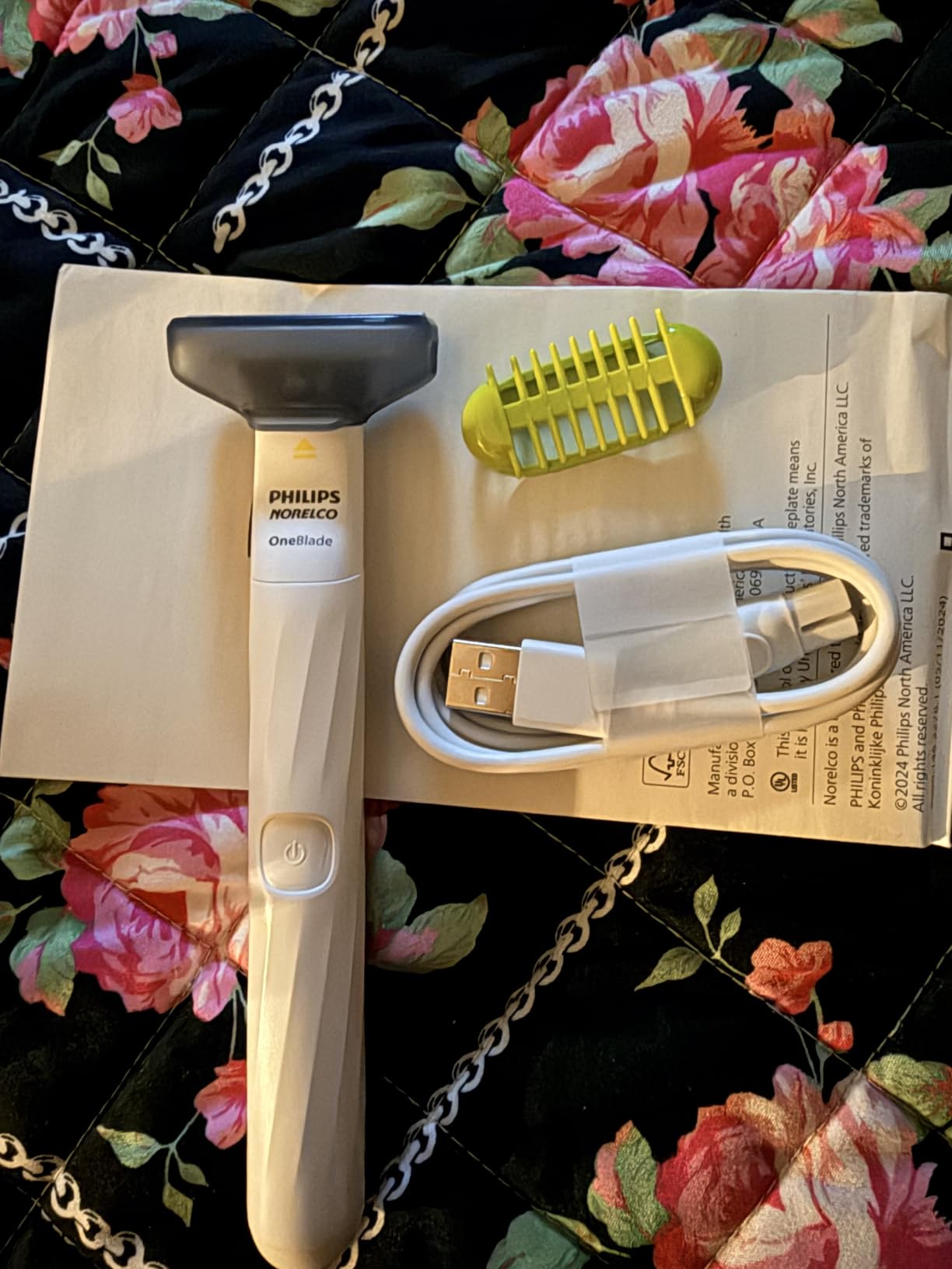 Philips Norelco OneBlade Intimate Trimmer and Shaver with Skin Protection customer photo 1