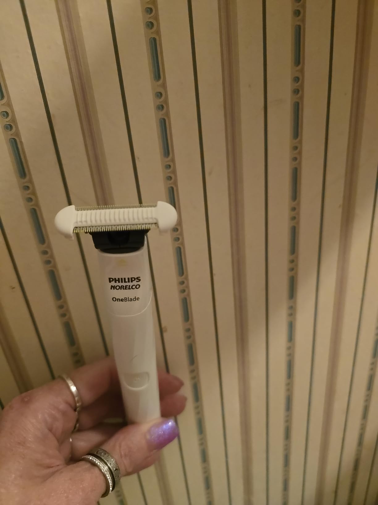 Philips Norelco OneBlade Intimate Trimmer and Shaver with Skin Protection customer photo 2