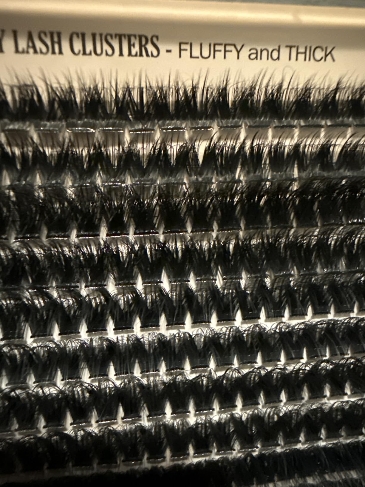Thick Eyelash Extension Kit Volume Lash Clusters Kit 10-18mm Individual Lashes Clusters 100D DIY Lash Extension Kit 200pcs Clusters Lash with Bond and Remover Lash Applicator by Focipeysa customer photo 1