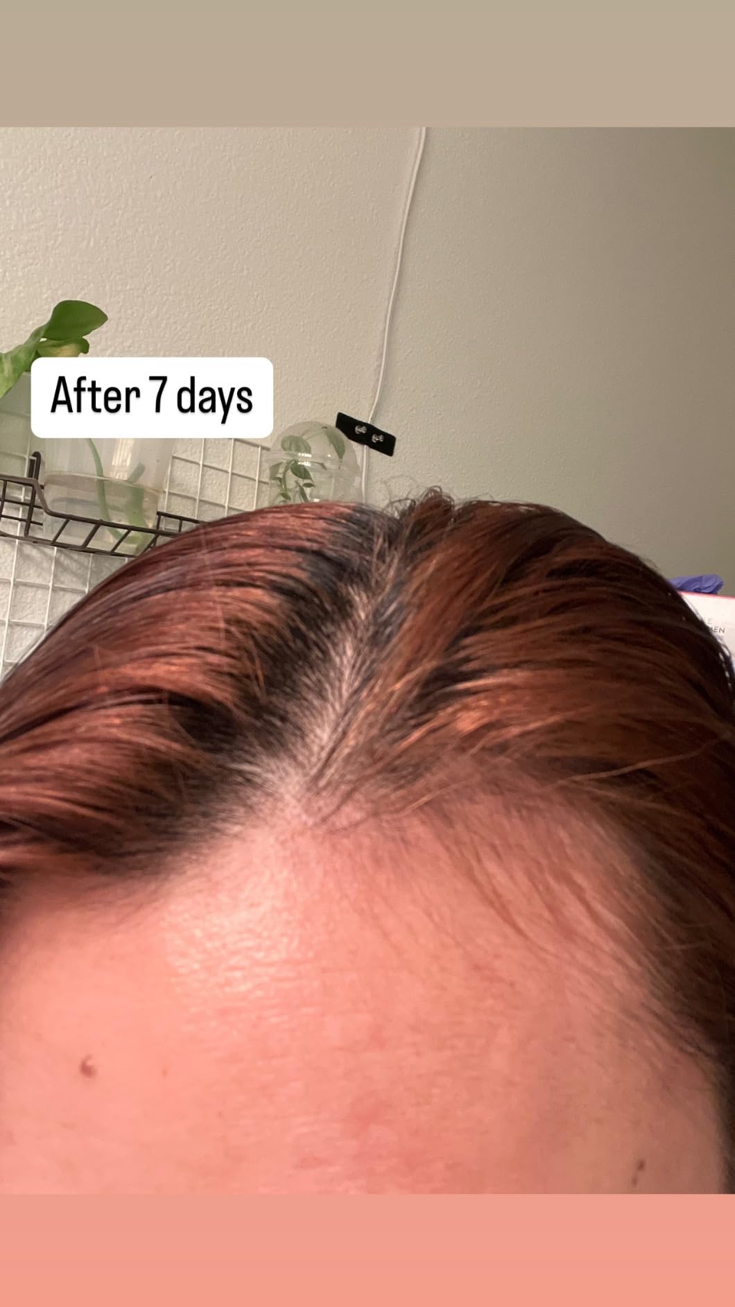 Peptide Hair Serum for Hair Growth, Frizz Control & Hair Styling, 2 fl oz | Multi Caffeine & Copper Peptides for Hair Growth and Density, Serum For Thinning, Loss and Frizz - INFINA ESSENTIALS customer photo 1