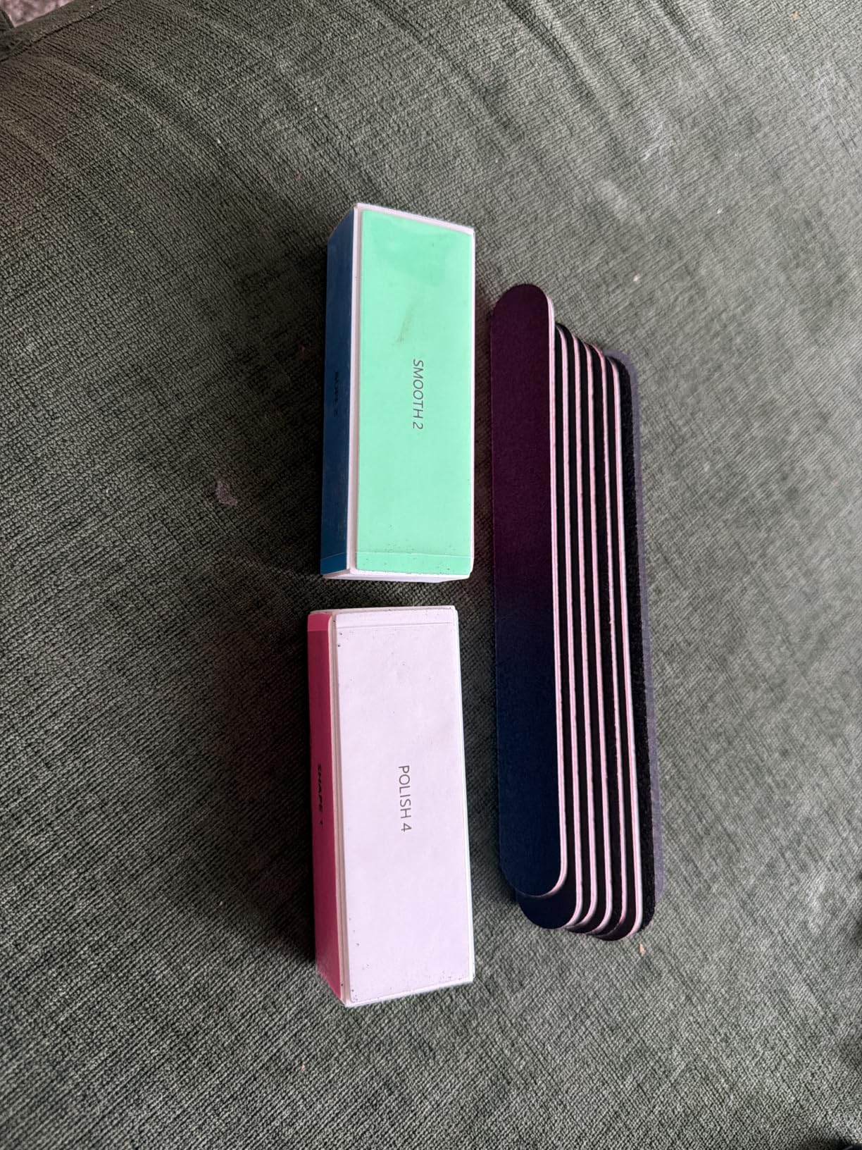 Nail File and Buffer Set, 4 Way Nail Buffers Shine Kit Professional Nail Files for Natural Nails Manicure Filer Filing Polishing Buff Nail Care Smoother Buffing Fingernail 100/120/240/600/3000 Grit customer photo 1