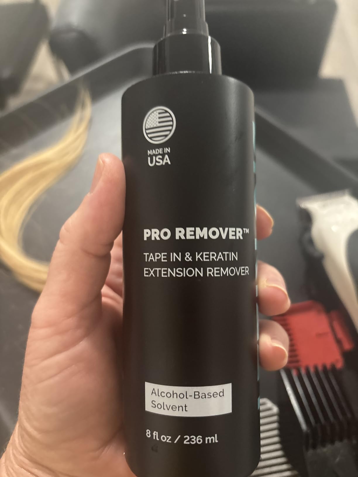Pro Remover Tape In & Keratin Hair Extension Remover customer photo 1