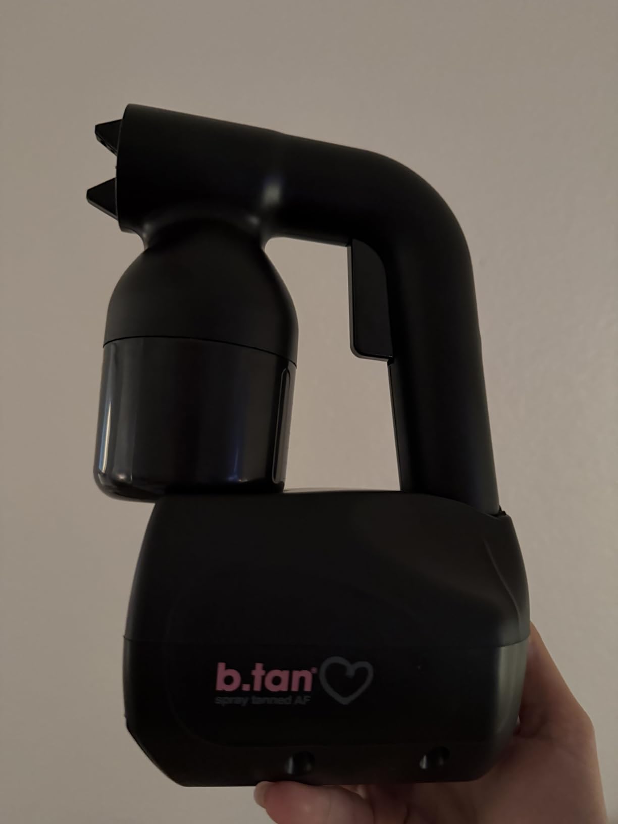 b.tan Spray Tan Kit | At Home Spray Tanning Kit, Includes Spray Tan Machine, Tanning Applicator Mitt, 8 Fl Oz Solution Mist customer photo 1