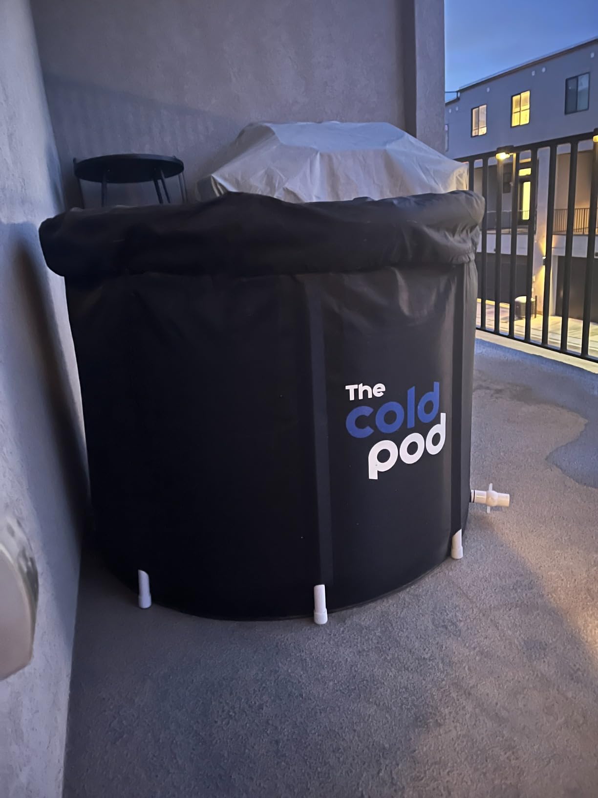 Ice Bath Tub for Athletes with Cover: 88 Gallons Cold Plunge Tub for Recovery, Multiple Layered Portable Ice Bath Plunge Pool customer photo 2