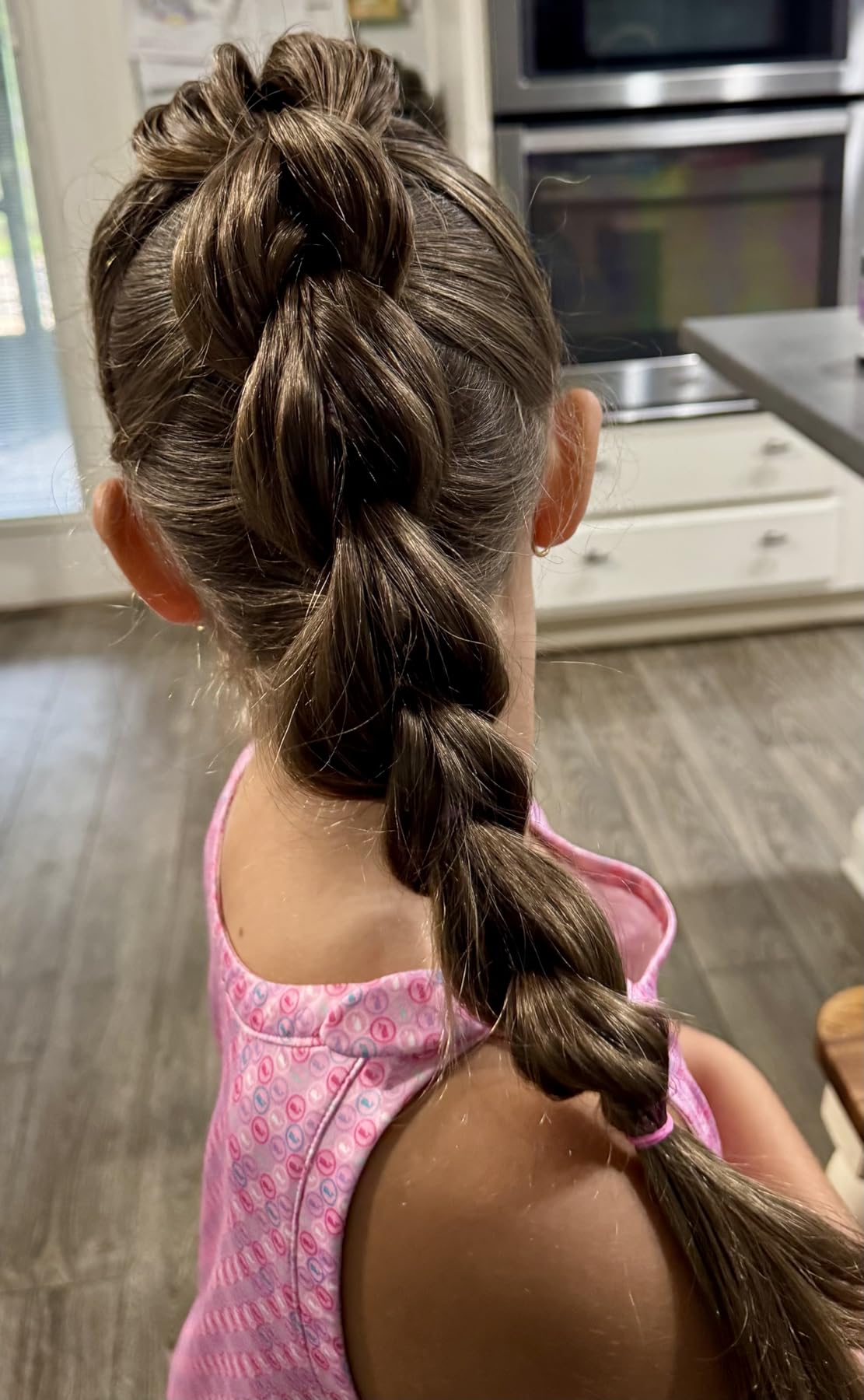Aigee 6pcs Topsy Tail and Hair Loop Styling Tool Set - Ponytail Makers, French Braid Loops in Large and Small, Hair Pull Through Tools customer photo 1