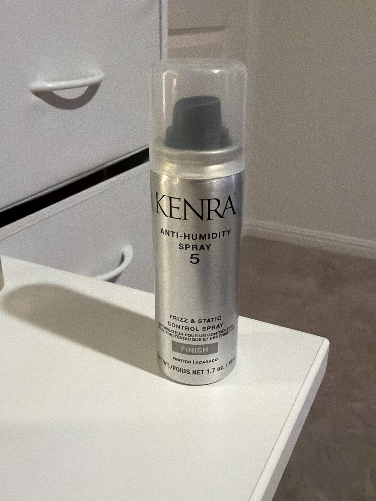 Kenra Anti-Humidity Spray 5 | Frizz & Static Control Spray | 72-Hour Humidity Resistance & Protection | Lightweight, Low Hold Formula | Thermal Protection customer photo 1