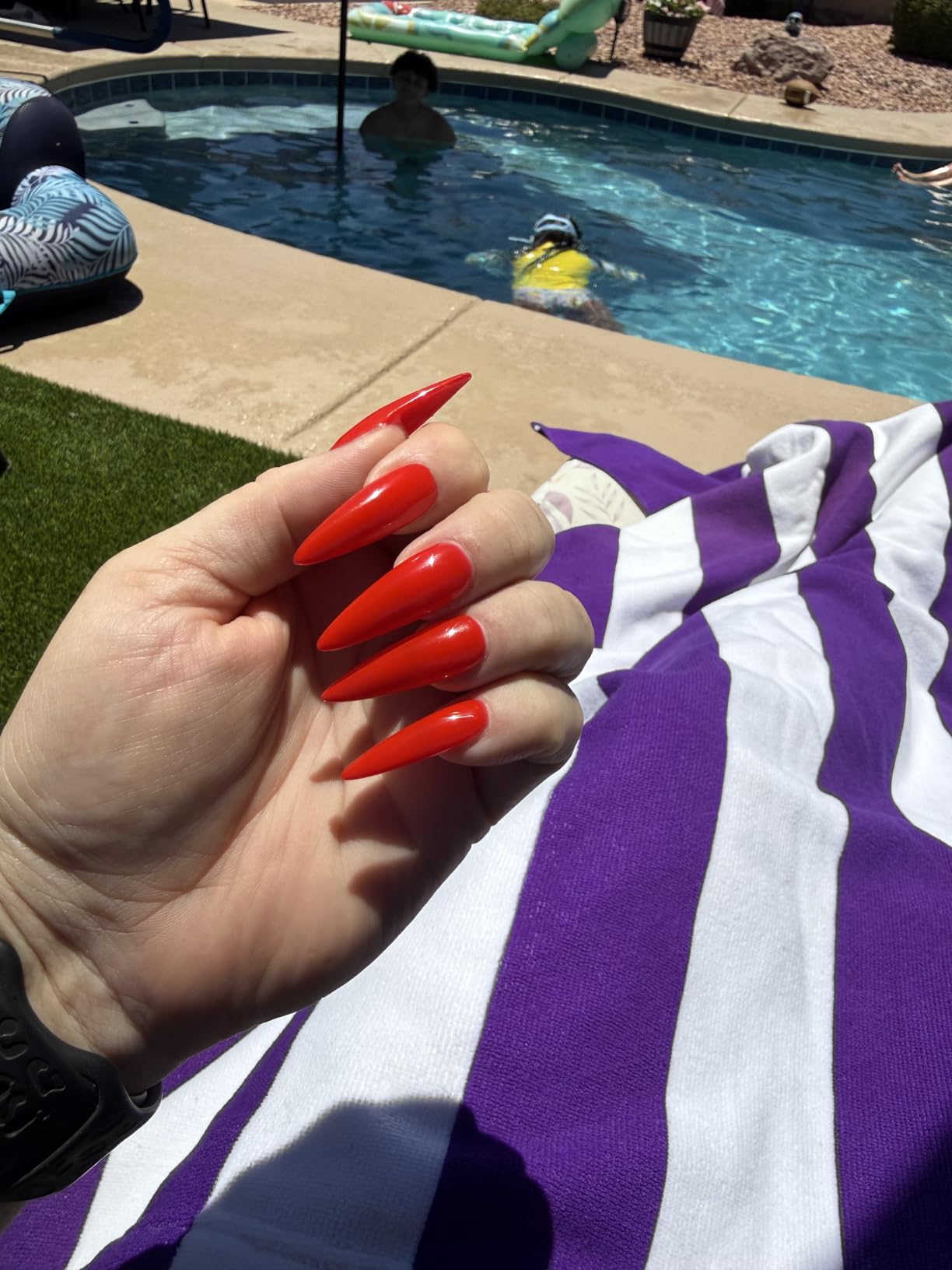 Apres Gel-X Natural Stiletto Long Tip Box | 500pc Gel-X Tips, 11 Sizes 00-9, Premium Quality customer photo 1