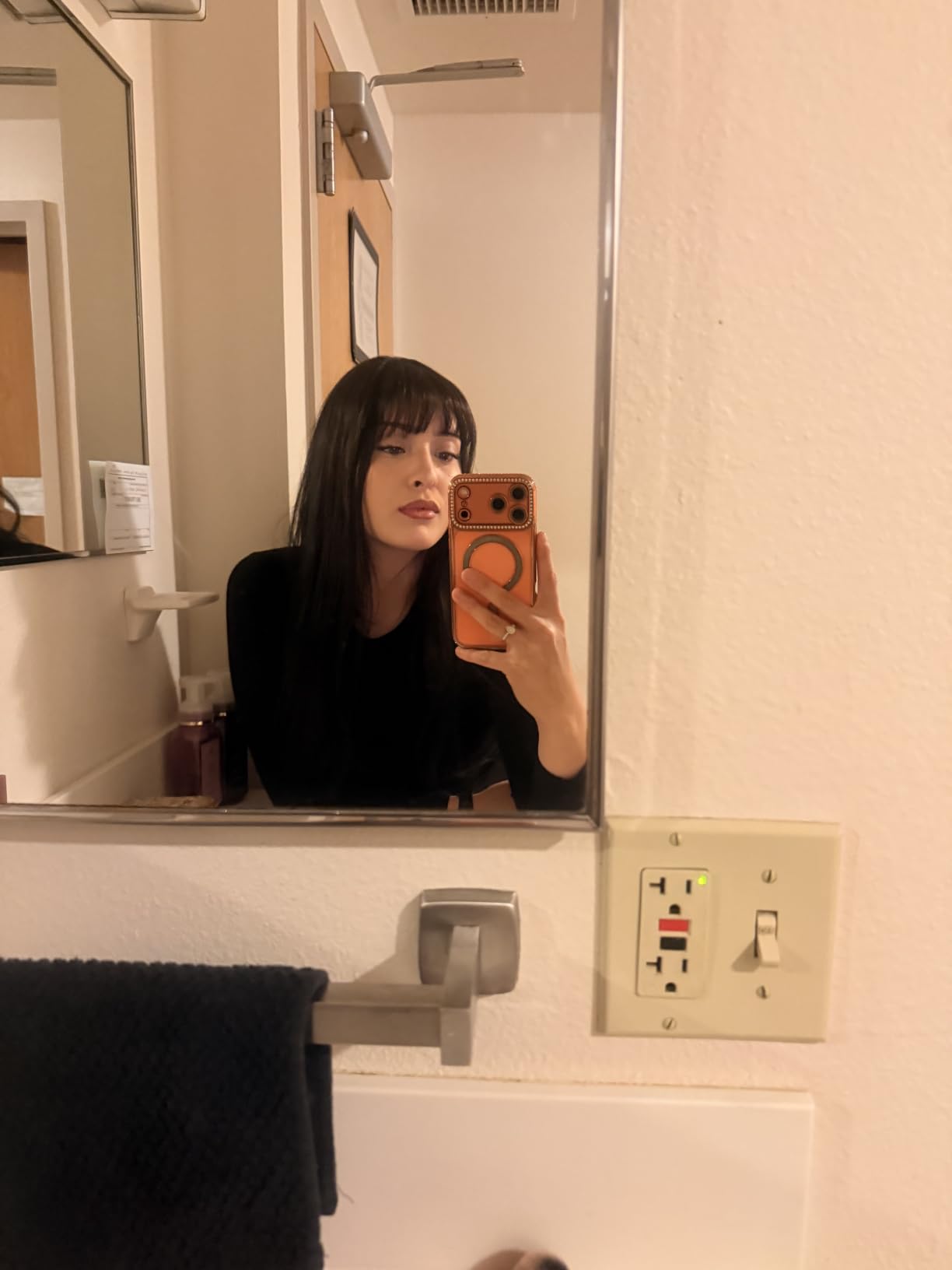 BOGSEA Clip in Bangs Real Human Hair Bangs Hair Clip Fringe with Temples Hairpieces for Women Natural Looking Fake Bangs for Daily Wear (Wispy Bangs, Dark Brown) customer photo 1