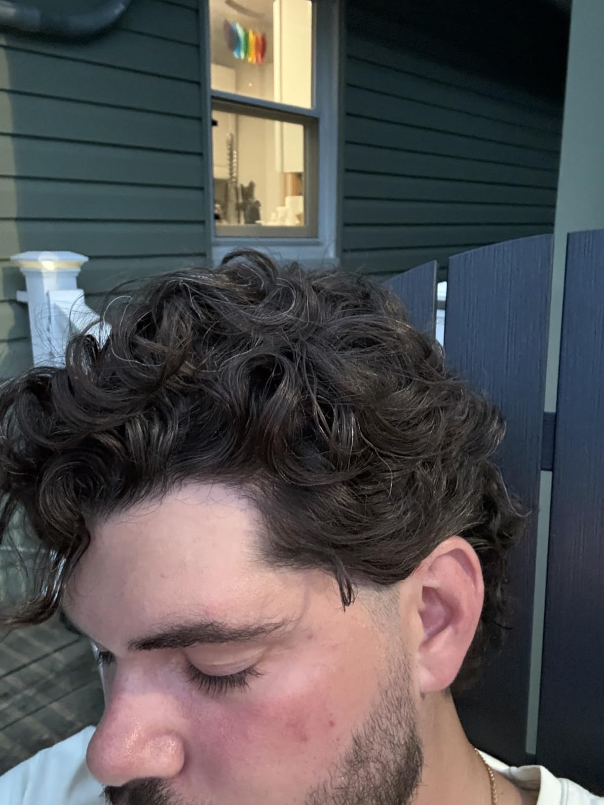 Slick Gorilla Curl Cream for Men, Curl Defining Styler, 3.38 fl oz | Aloe vera, coconut oil, sweet almond oil and panthenol help moisturize curls, control frizz and keep soft movement customer photo 2