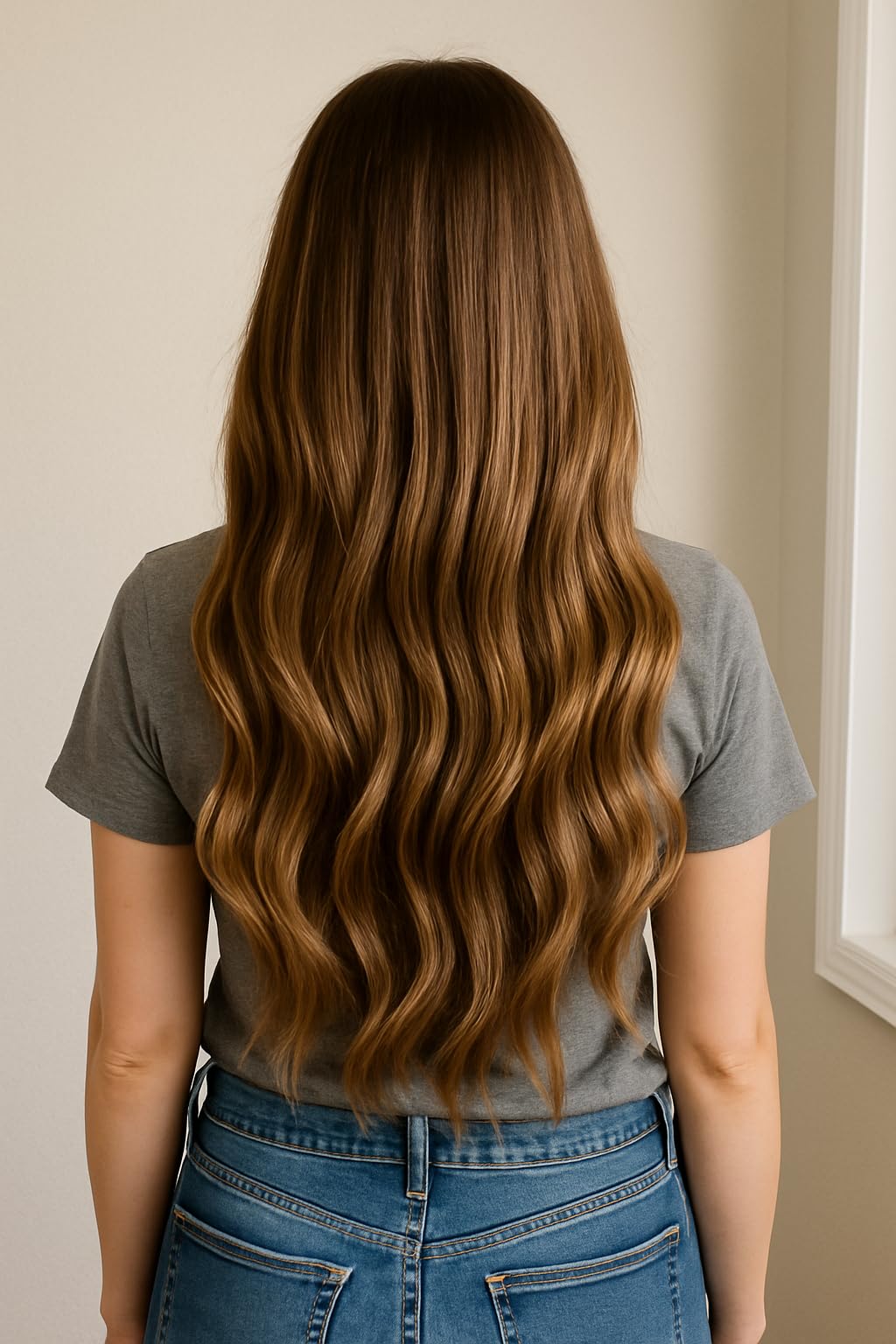 20 Inch Microlink Hair Extensions Micro Bead Extensions Hair Real Human Hair #99J Micro Ring Hair Extensions Red Wine Virgin Remy Micro Link Hair 1g/s 50g customer photo 1