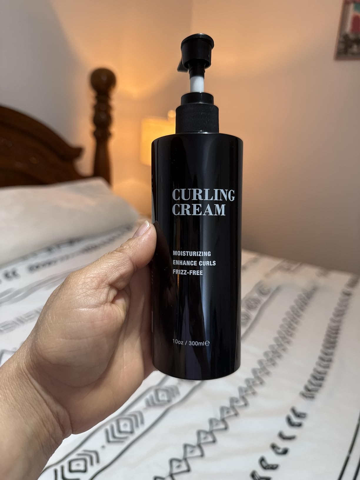 Pacinos Curling Cream - All Day Cream For Curly Hair, Curl Defining 10 oz customer photo 2