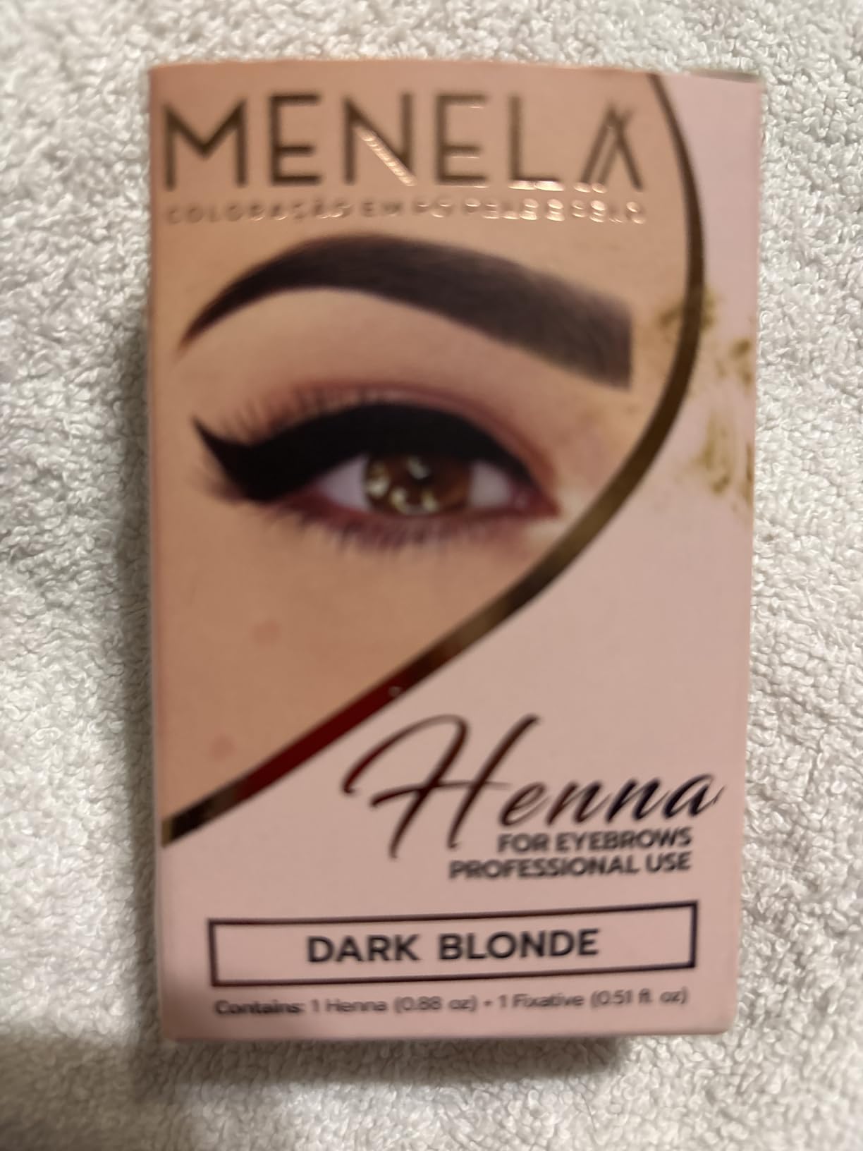 MENELA Black Henna Color Kit - Plant-Based, Vegan & Ammonia-Free Formula - 2.5g Henna Powder & 15ml Fixer with Bamboo Extract - Up to 60 Applications customer photo 1