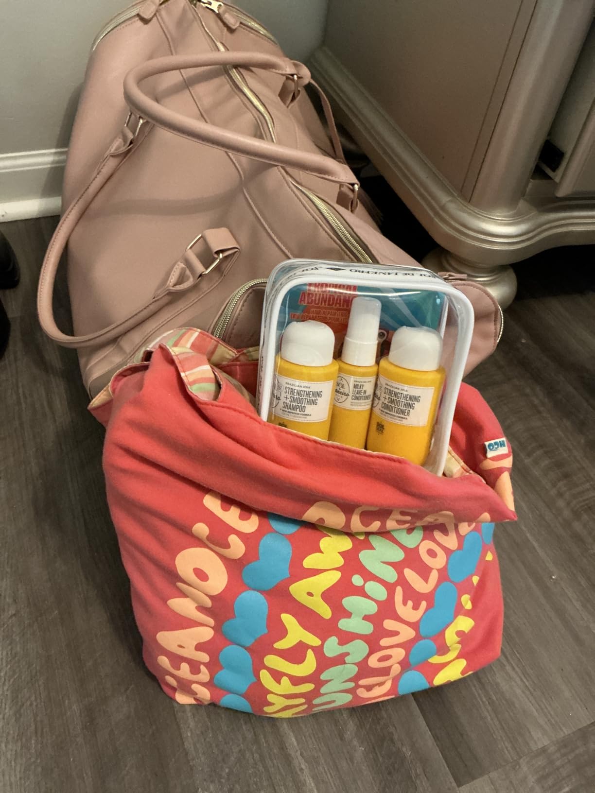 Sol de Janeiro Tropical Abundance Hair Repair Trio Travel Set | Jet Set | Sulfate Free Brazilian Joia Shampoo and Conditioner | Leave In Conditioner Spray | TSA Friendly | Amazon Exclusive customer photo 1