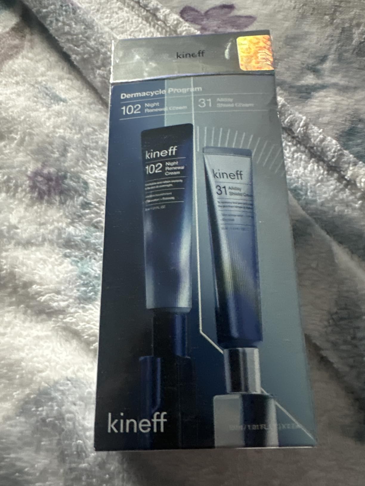 Kineff Dermacycle Program Day & Night 2-Pack Face Cream - 31 All-Day Shield Cream & 102 Night Renewal Cream with Centella Asiatica & Niacinamide - Korean Skin Care for All Skin Types customer photo 1
