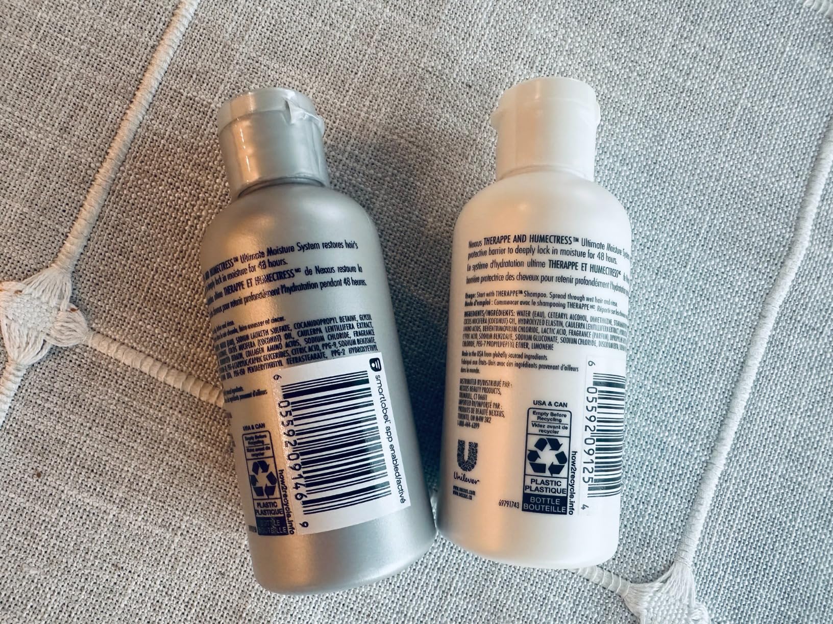 Nexxus Travel Shampoo and Conditioner, Therappe & Humectress, 3 Oz Ea | Ultimate Moisture Protein Treatment for Dry, Damaged Hair with Elastin Protein & Green Caviar customer photo 2