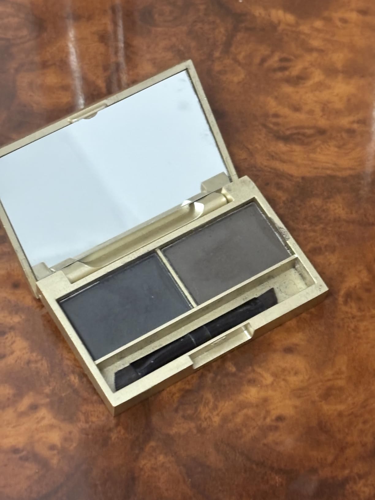 Boobeen Eyebrow Powder Kit, 2-color Waterproof Eyebrow Palette Makeup to Definer & Filler Brows, Eyebrow Color Powder Shape Natural Looking Brow - with Mirror Brush customer photo 1
