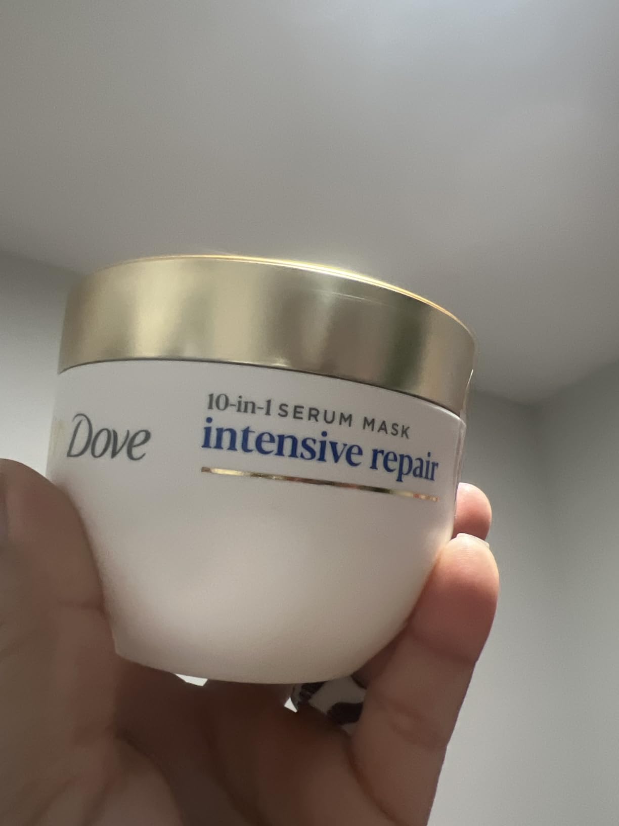 Dove Hair Intensive Repair 10in1 Serum Mask for Damaged Hair with Bio-Protein Care Technology and Amino Serum 9.2 fl oz customer photo 2