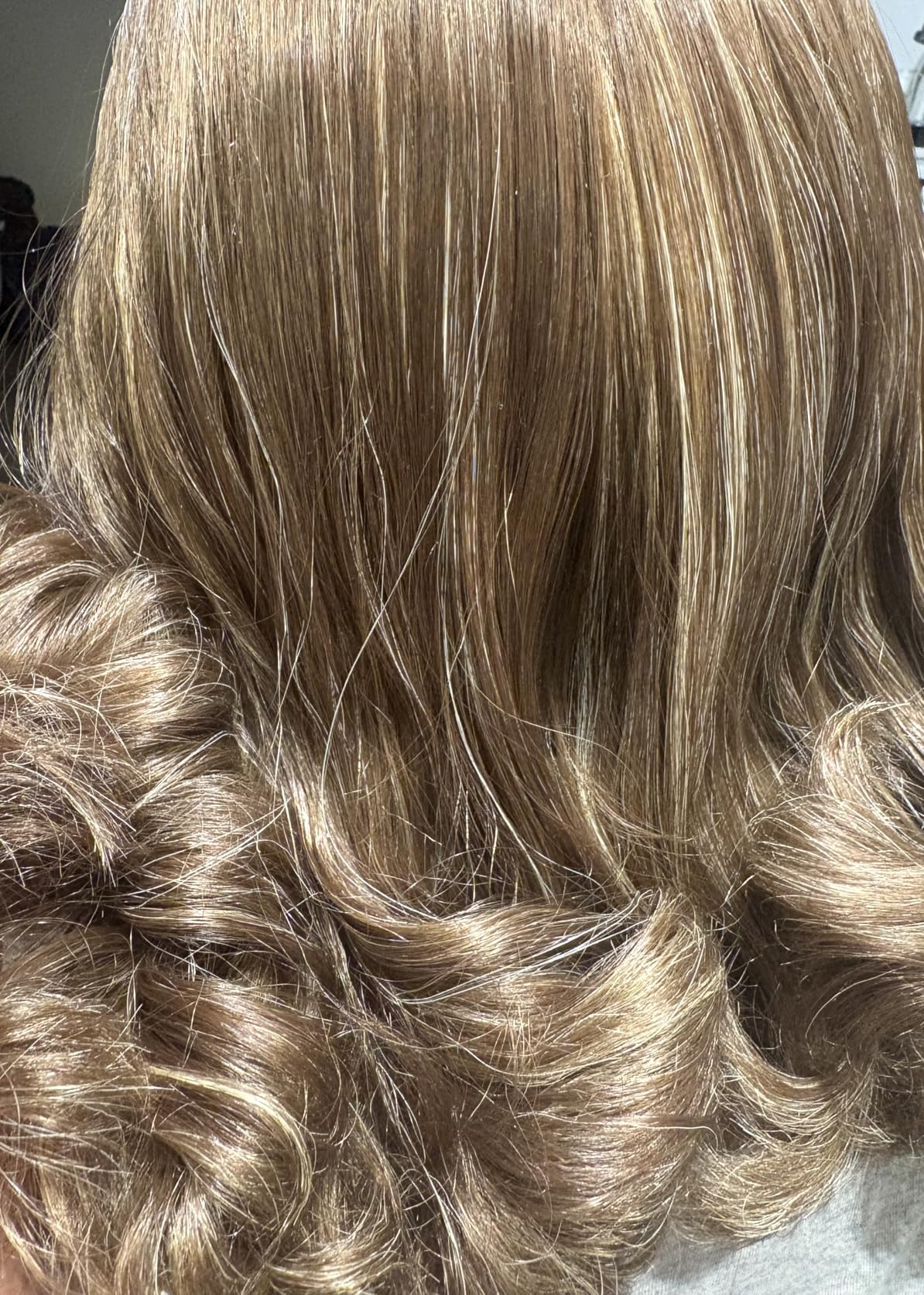 CLIONE Ombre Lace Front Wigs 24 Inch Long Straight Hair Wig For Black Women 2/30 Brown Ombre Highlight Straight Wigs Pre Plucked Synthetic HD Lace Front Wigs Wear and Go Glueless Wig for Beginners customer photo 1