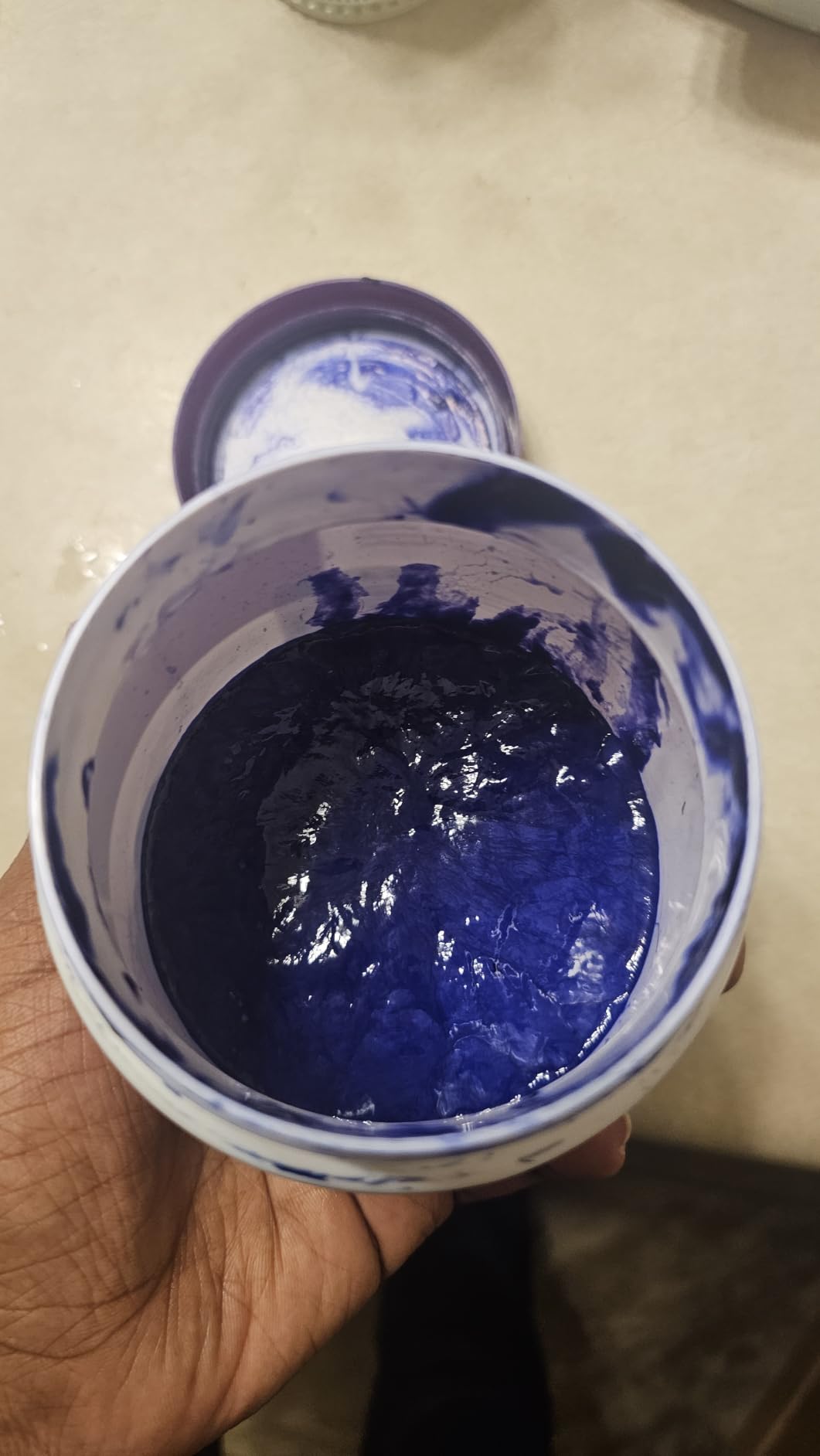 Karseell Purple Hair Mask, 16.90 oz | Neutralizes Brass Tones For Blonde, Bleached, Silver, or Color Treated Hair customer photo 2