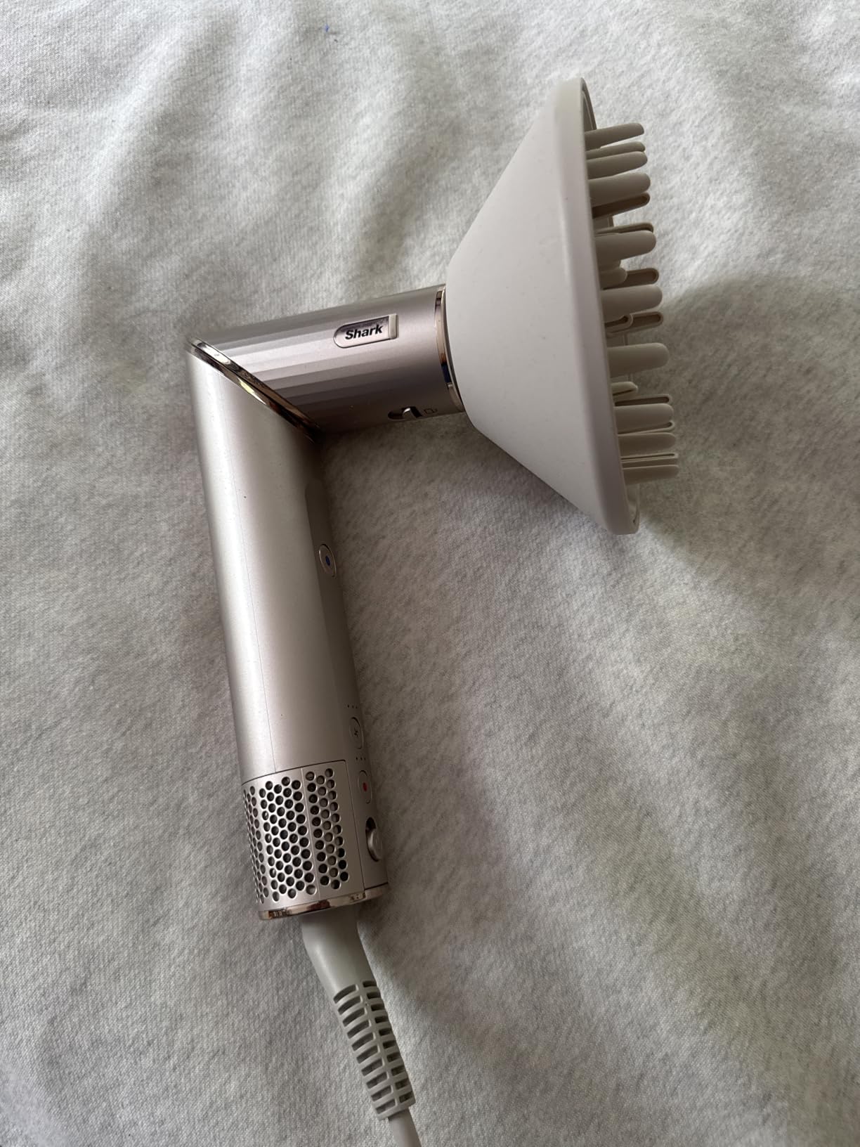 Large Diffuser Attachment Compatible with Shark FlexStyle, Upgraded Bigger Diffuser Nozzle for Dryer Faster and Define Wavy, Curly, Coily Hair customer photo 1