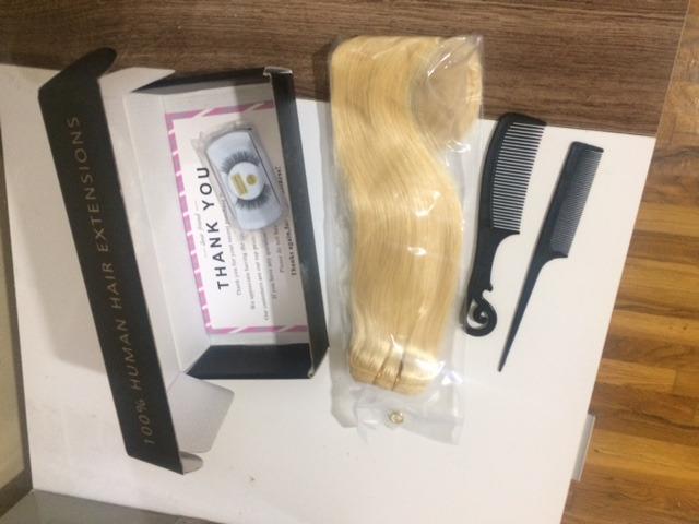 ABH AMAZINGBEAUTY HAIR U Tip Real Human Hair Extensions Long Remy Human Hair Extensions U Tip Hair Extensions Keratin Hair Extensions Human Hair #1B Natural Black Hair 50g 50 Strands 22 Inch customer photo 2