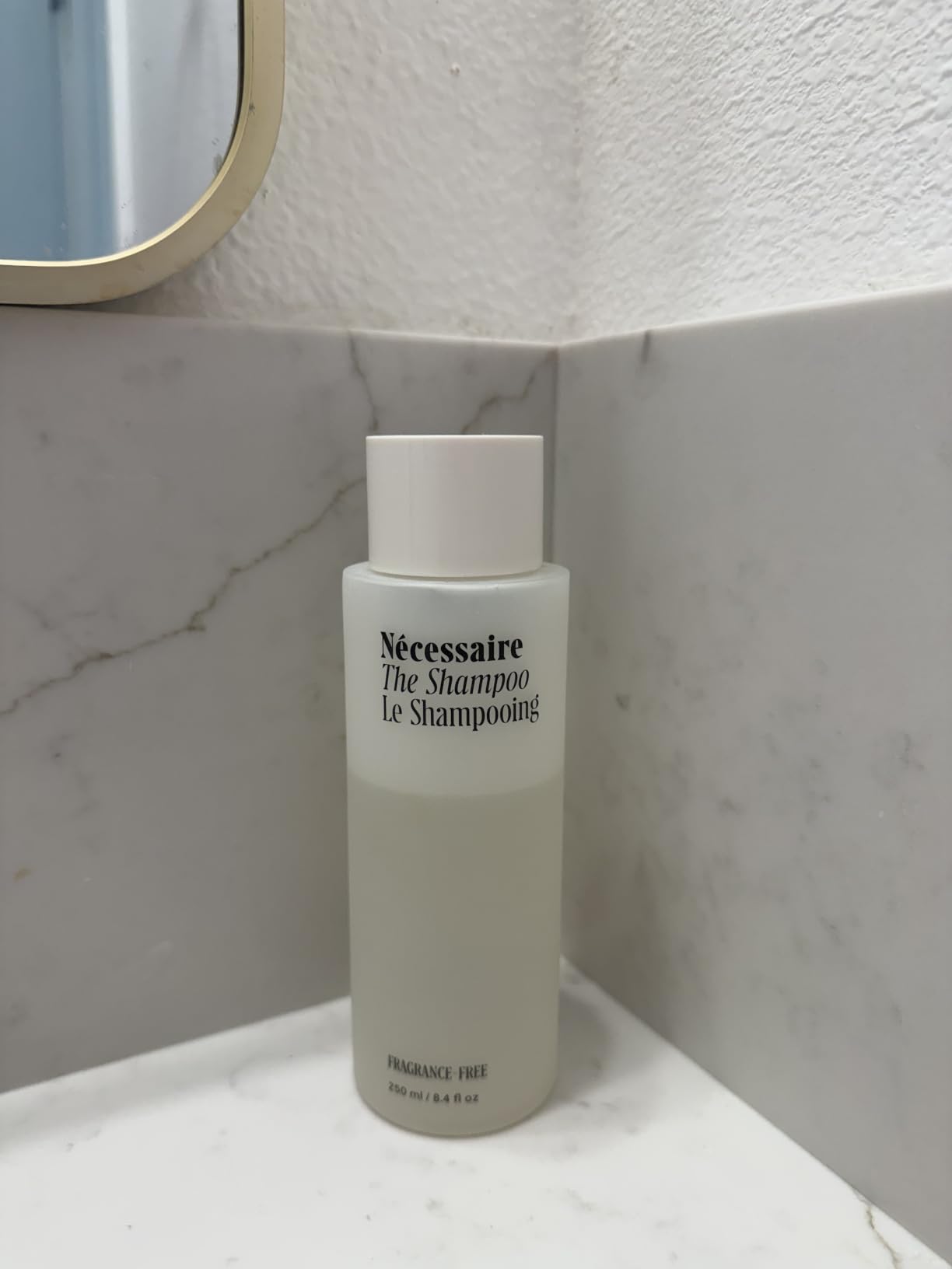 Necessaire The Hair Duo - Shampoo and Conditioner Set 2 x Full-Size. The Shampoo + The Conditioner. Hyaluronic Acid + Vitamin B Complex. Fragrance-Free. Approved by the National Eczema Association. customer photo 1
