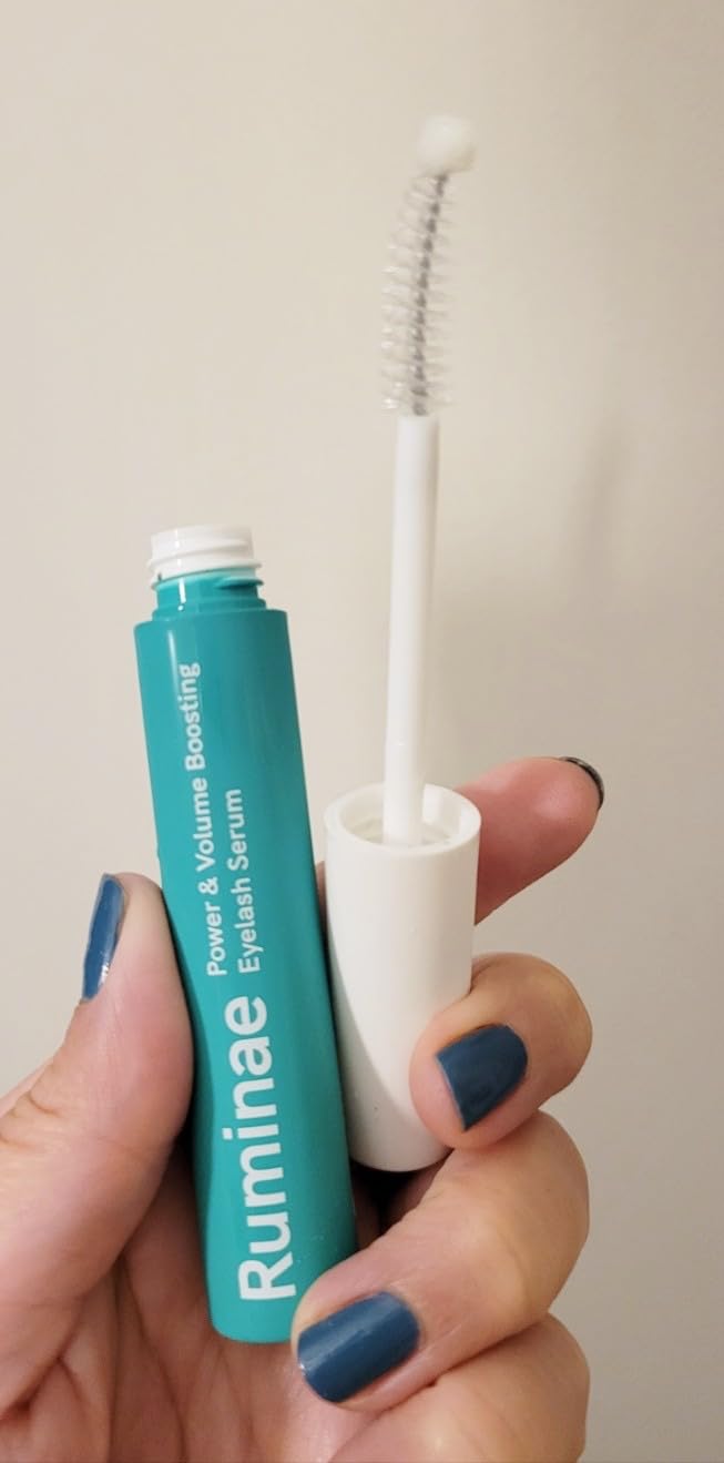 Eyelash Growth Serum & Lash Conditioner, 7 Peptide, Centella, Hyaluronic Acid & Biotin Formula for Longer & Fuller Looking Lashes and Brows, Prostaglandin-Free, Korean Lash Serum, 10ml customer photo 1