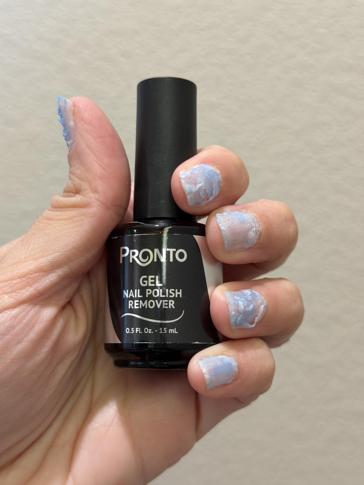 Pronto Gel Nail Polish Remover Kit - 8 Oz Pure Acetone 100 Percent, Nail File & Nail Polish Soak Off Bowl for Nail Care + Manicure Set with Nail Buffer Block, Cuticle Pusher & Nail scraper customer photo 2