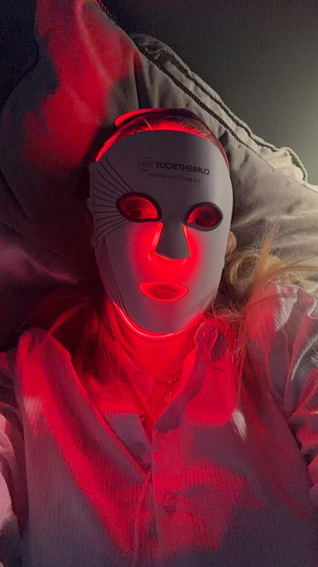 CurrentBody Skin Red Light Therapy LED Face Mask: Series 2 customer photo 2