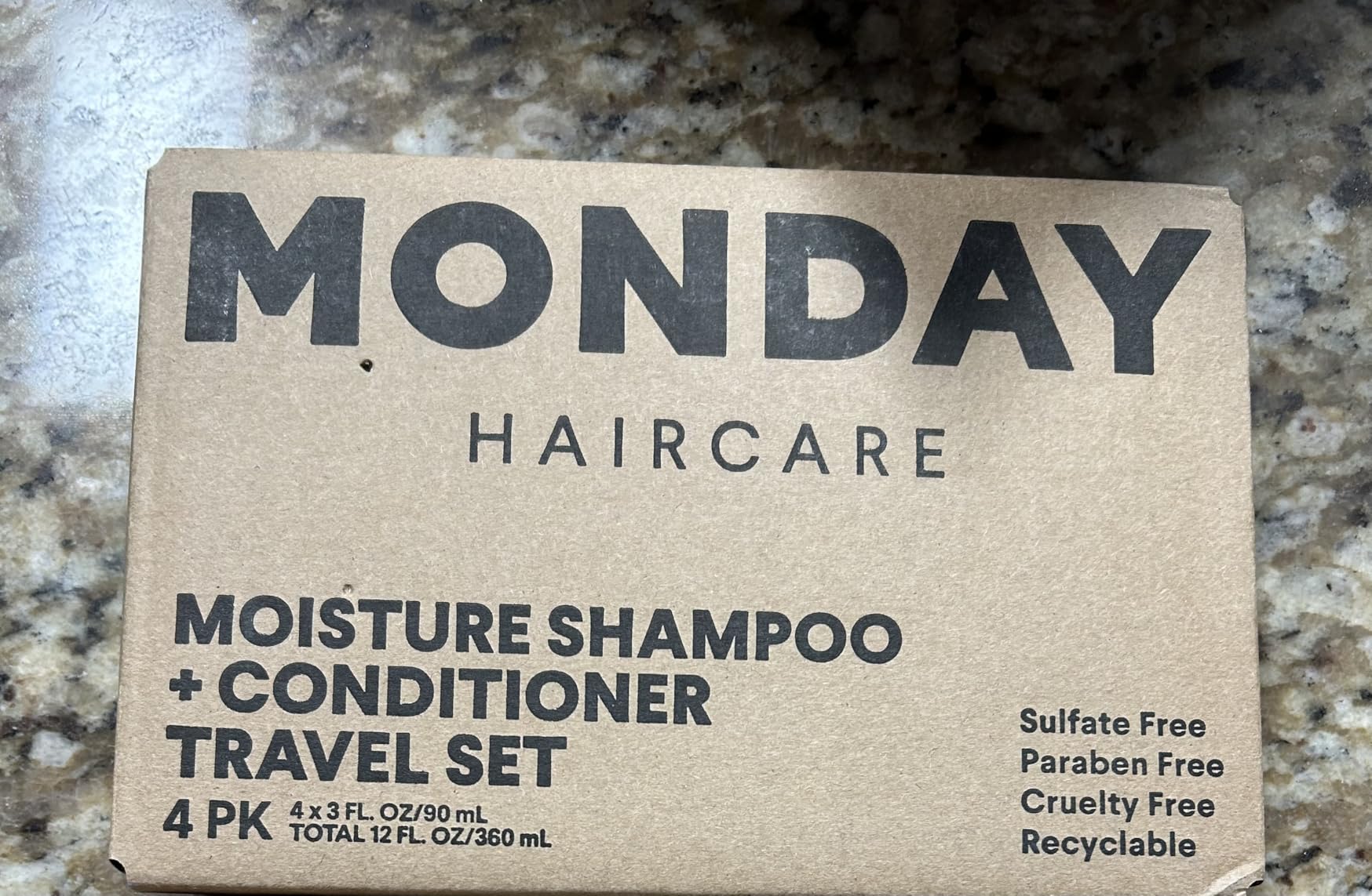MONDAY Haircare MOISTURE Shampoo + Conditioner with Hyaluronic Acid & Shea Butter for Dry & Dull Hair 90 mL (Dual Set) customer photo 2