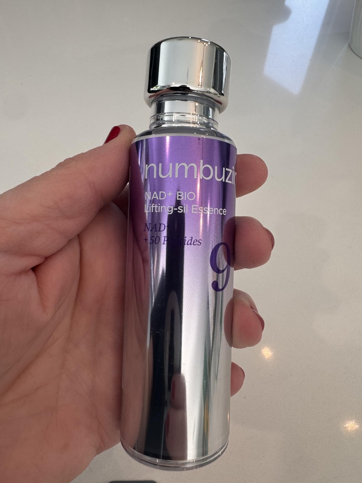No.9 NAD+ Peptide Serum for Face, Neck and Body - for anti-aging, Sagging Skin, Fine Lines & Elasticity, Lifting, Hydrating & Skin Tightening Formula, Korean Skincare 1.69 fl oz customer photo 1