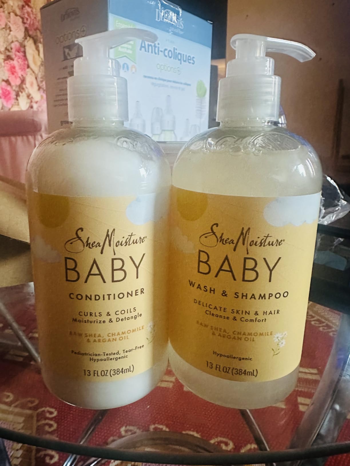 SheaMoisture Baby Body Wash & Shampoo + Curls & Coils Conditioner, 13 Oz Ea | Baby Essentials Chamomile Wash & Shampoo + Conditioner | Tear-Free, Hypoallergenic, Pediatrician-Tested Baby Care Products customer photo 1